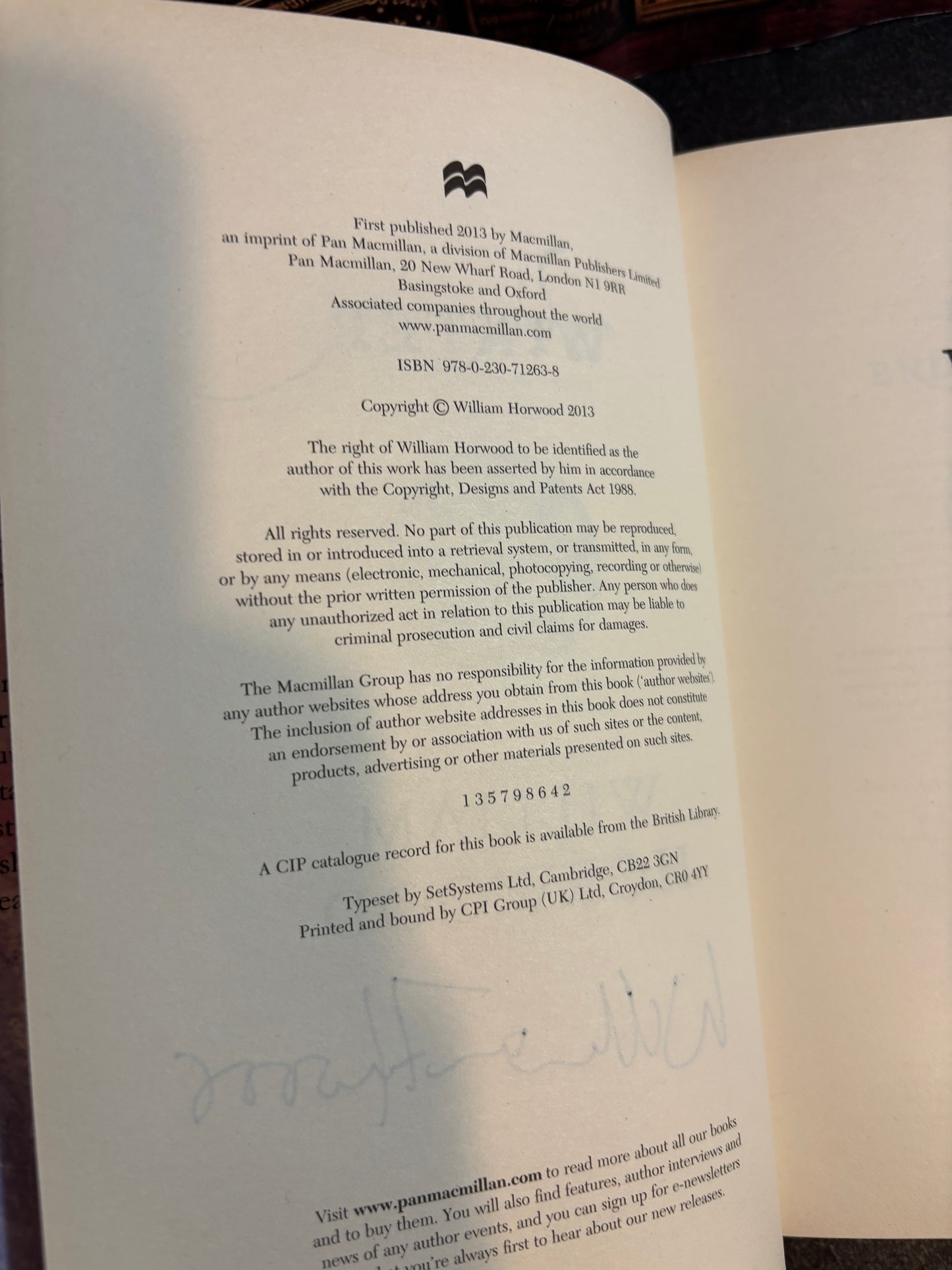 Set of 3 Hyddenworld Novels by William Horwood ALL SIGNED UK 1st Editions