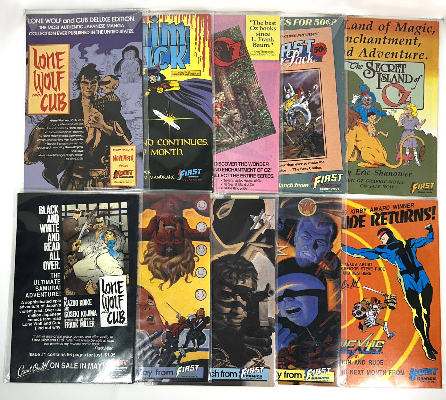 Set of 10 Michael Moorcock's Corum circa 1980s Softcover Comics