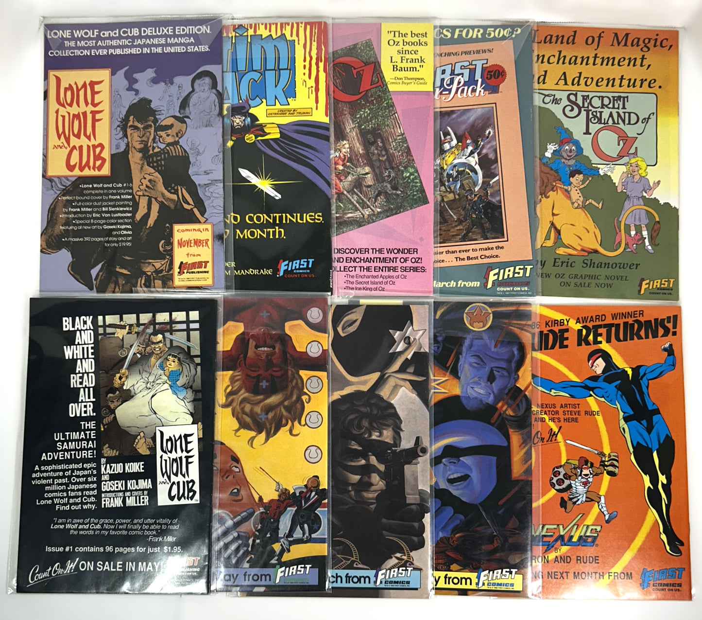 Set of 10 Michael Moorcock's Corum circa 1980s Softcover Comics