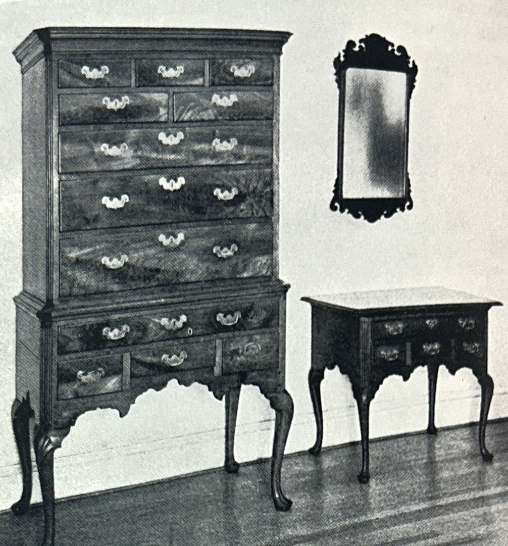 Colonial Furniture of West New Jersey 1936 Historical Society of Haddonfield