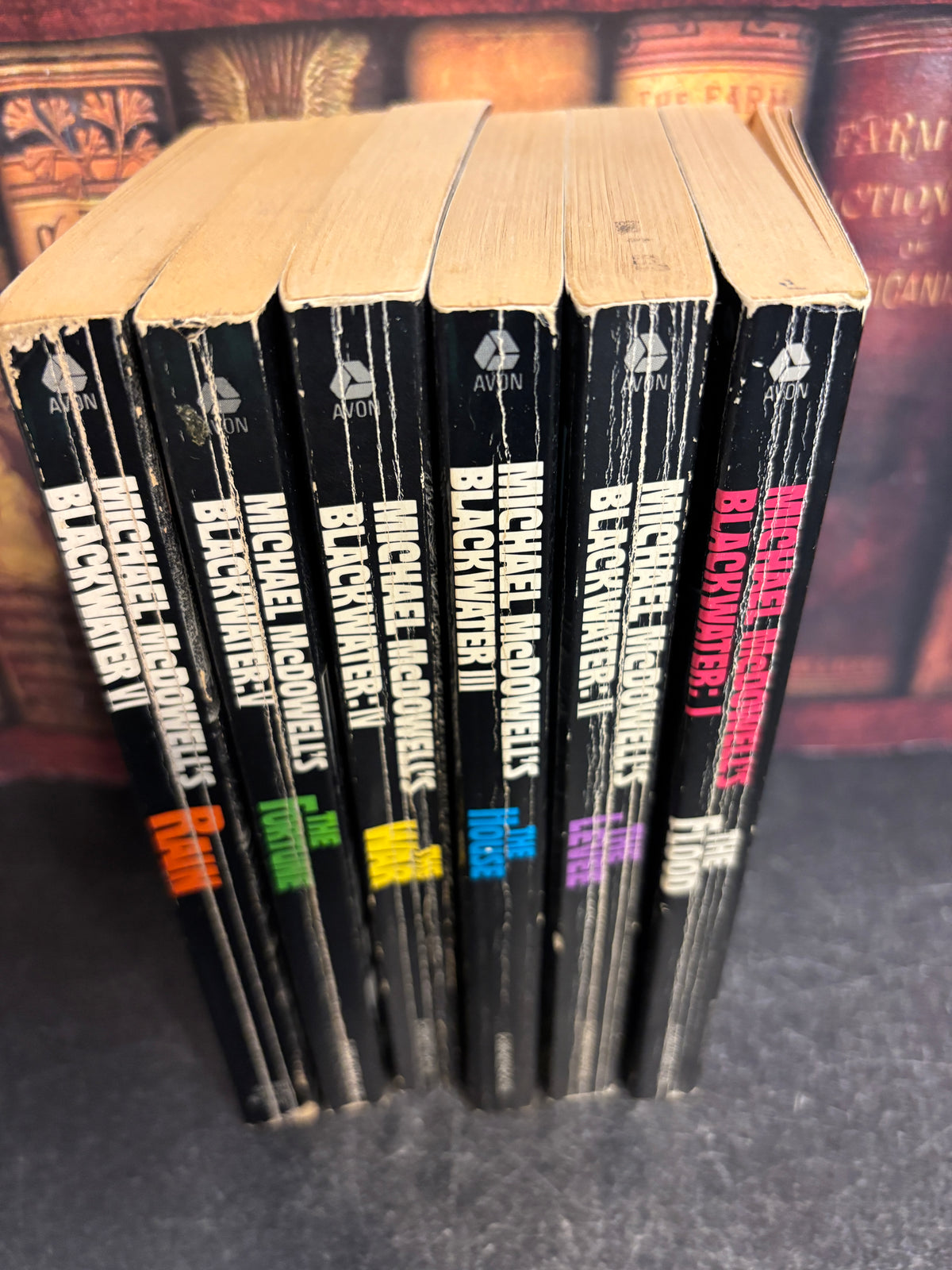 Blackwater by Michael McDowell 6 Volume Paperback Set All 1st Printings
