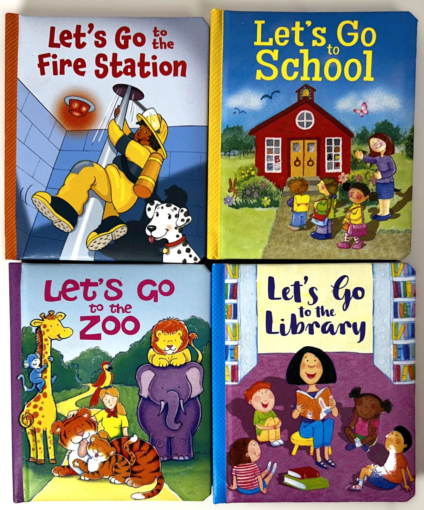Set of 4 Let's Go Board Books Sequoia Children's Publishing
