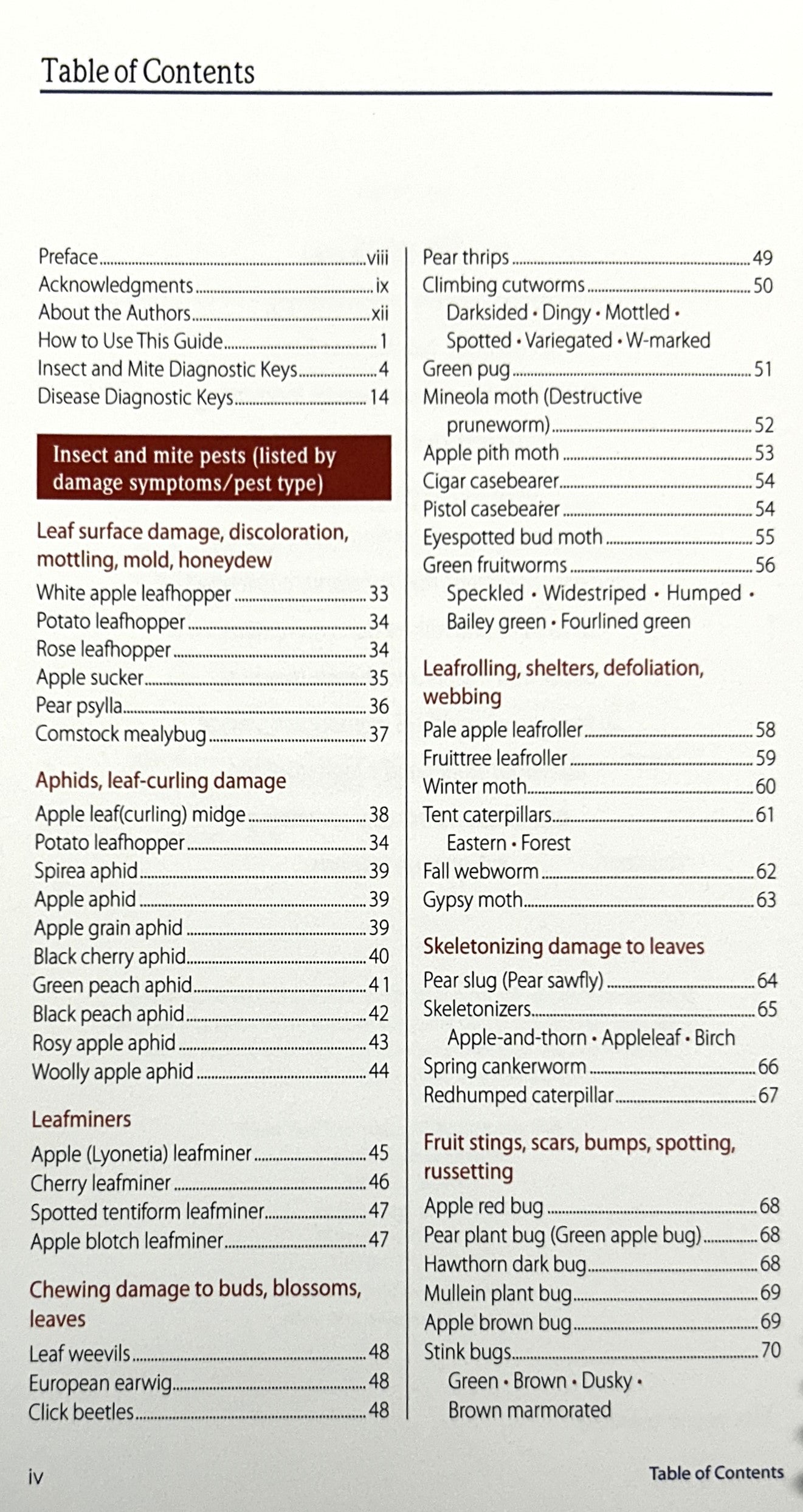 Tree Fruit Field Guide 2006