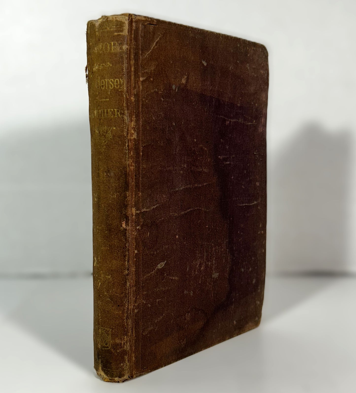 History of New Jersey by JR Sypher & EA Apgar 1870 Antique Hardcover