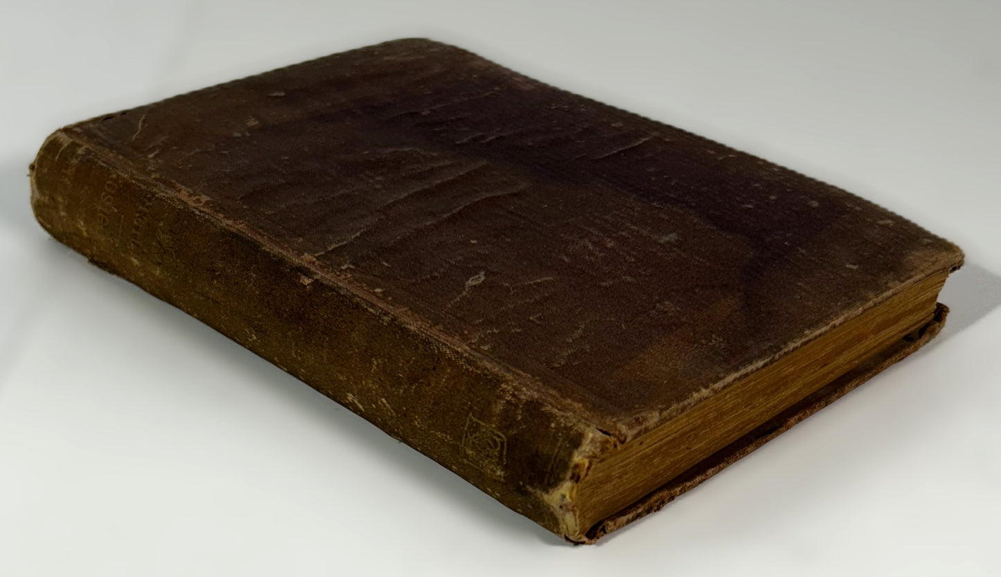 History of New Jersey by JR Sypher & EA Apgar 1870 Antique Hardcover