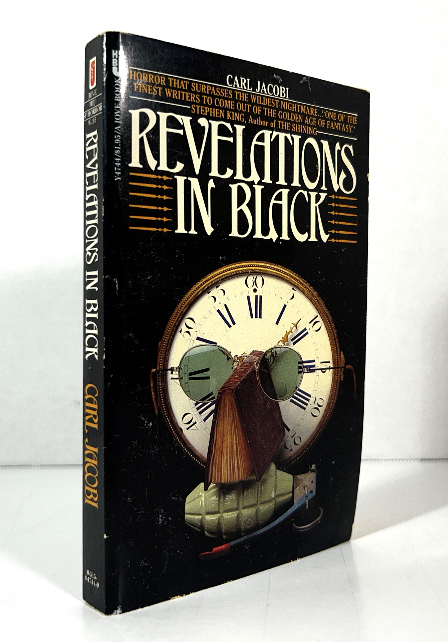 Revelations in Black by Carl Jacobi 1979 1st Jove/HBJ Print