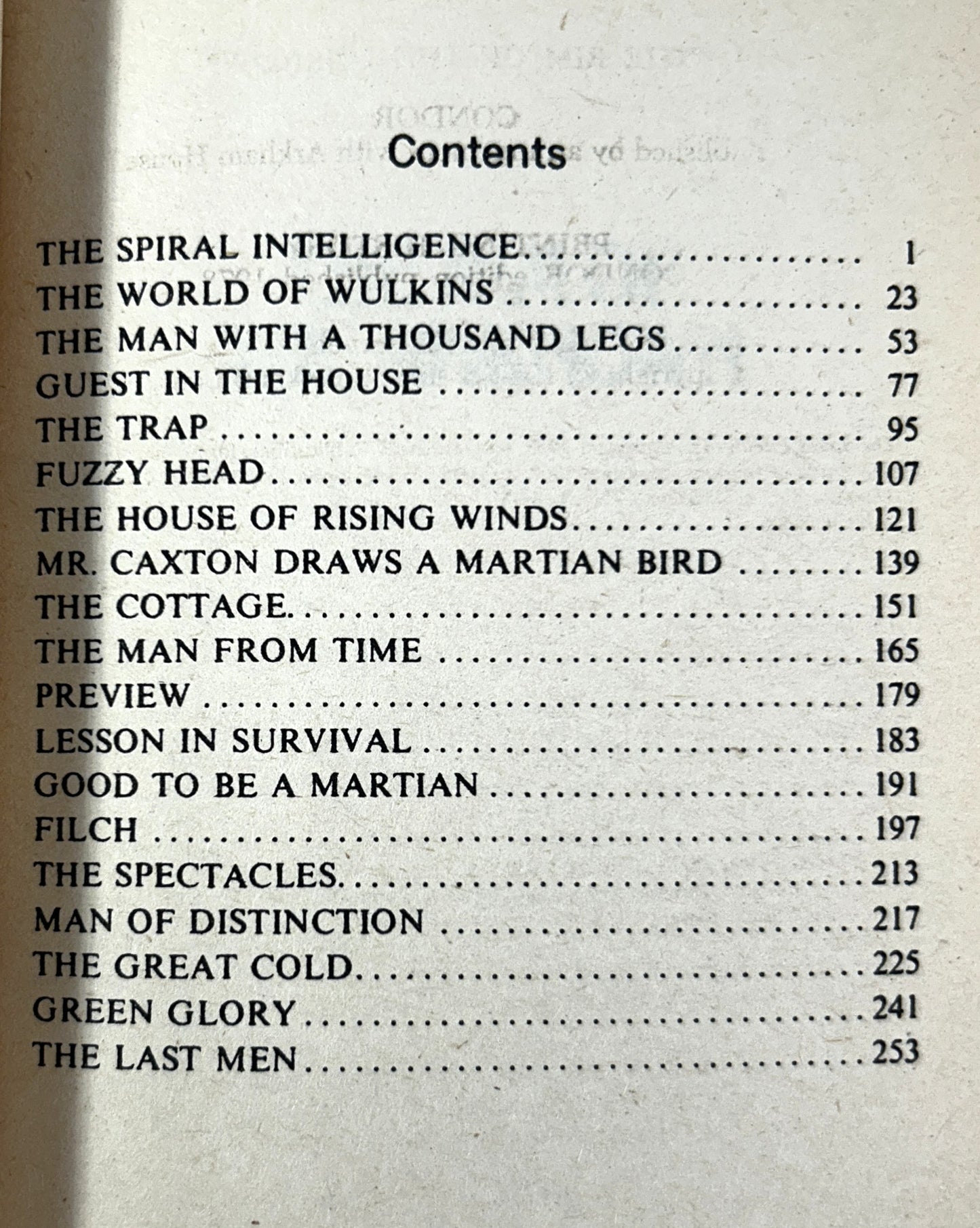 The Rim of the Unknown by Frank Belknap Long 1972