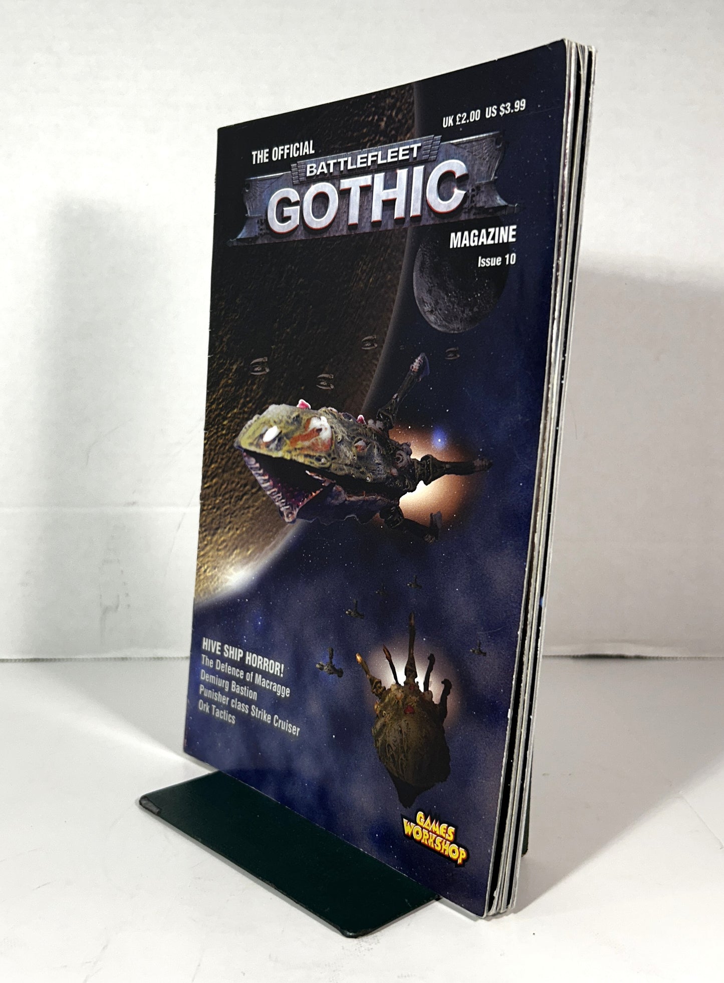 Set of 4 Battlefleet Gothic Magazines