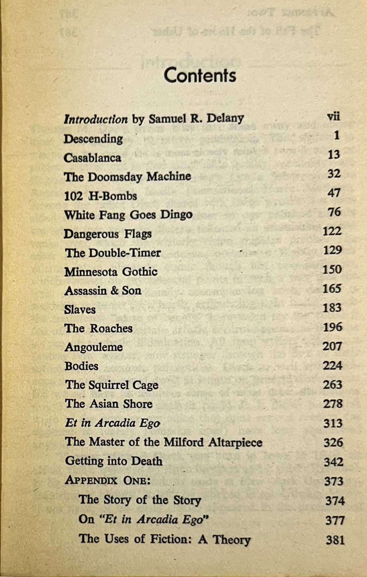 Fundamental Disch by Thomas M. Disch 1980 1st Printing