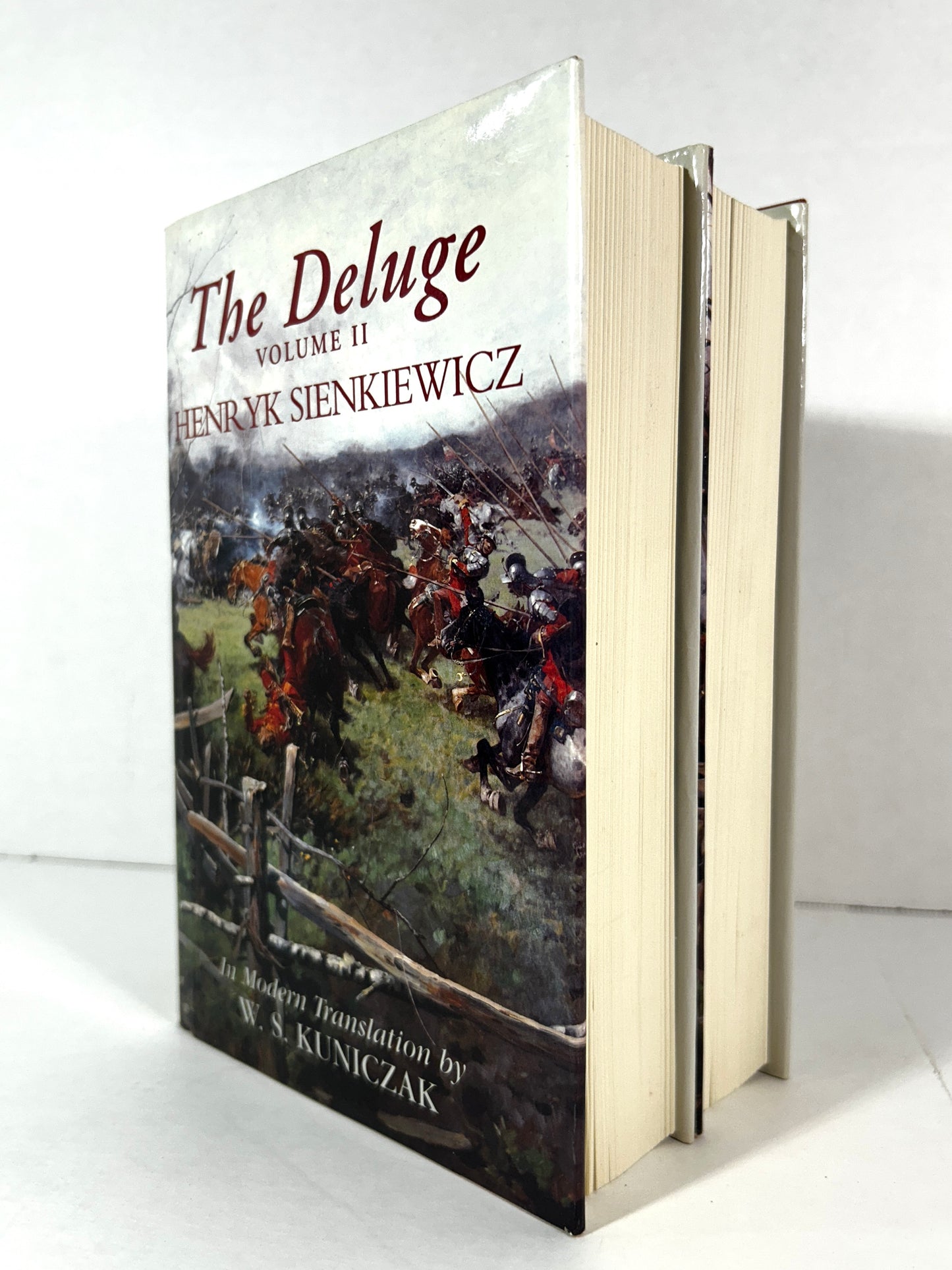 Set of 2 The Deluge by Henryk Sienkiewicz 1991 1st Editions