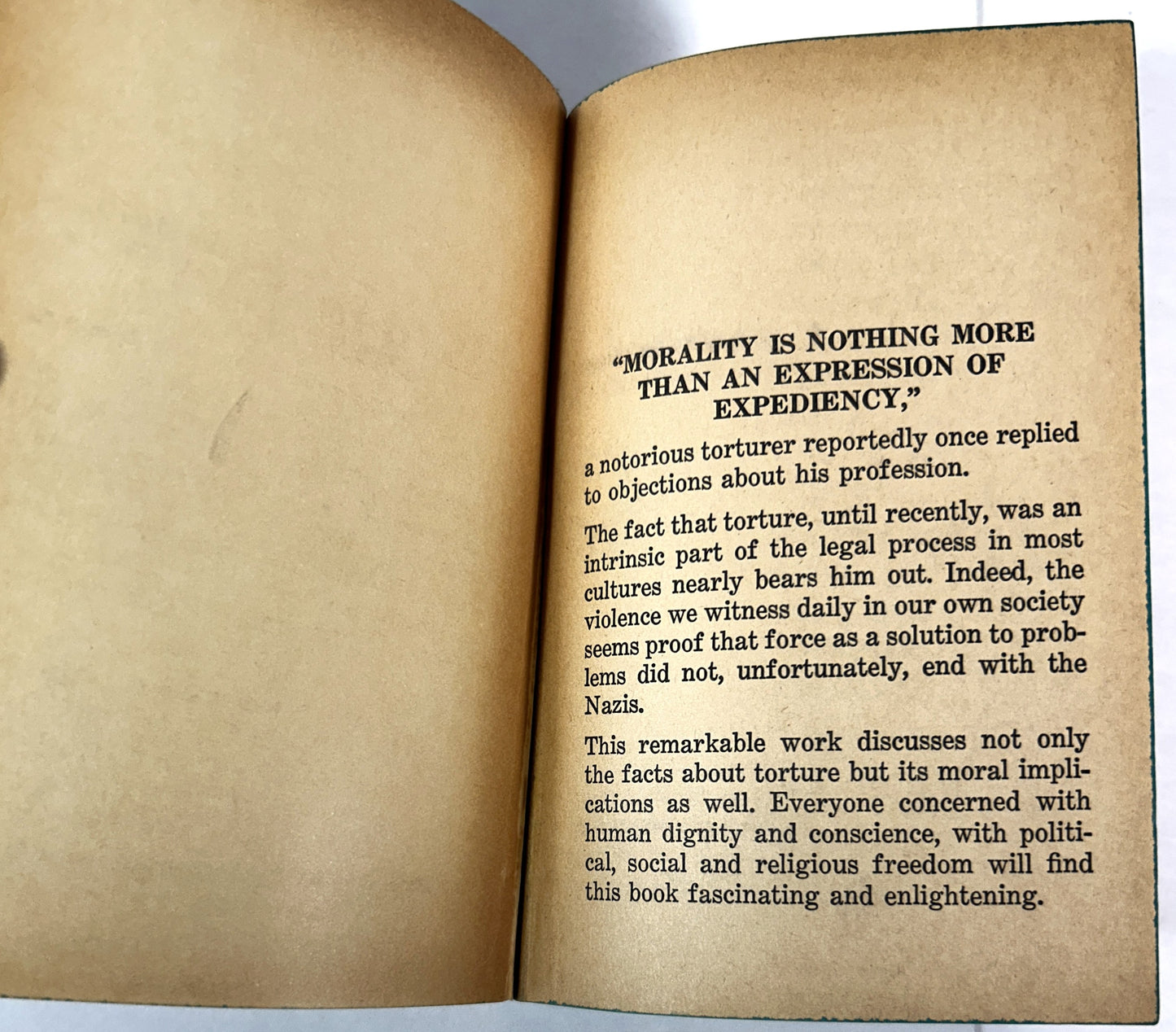 History of Torture by Daniel P. Mannix 1964 1st Dell Printing