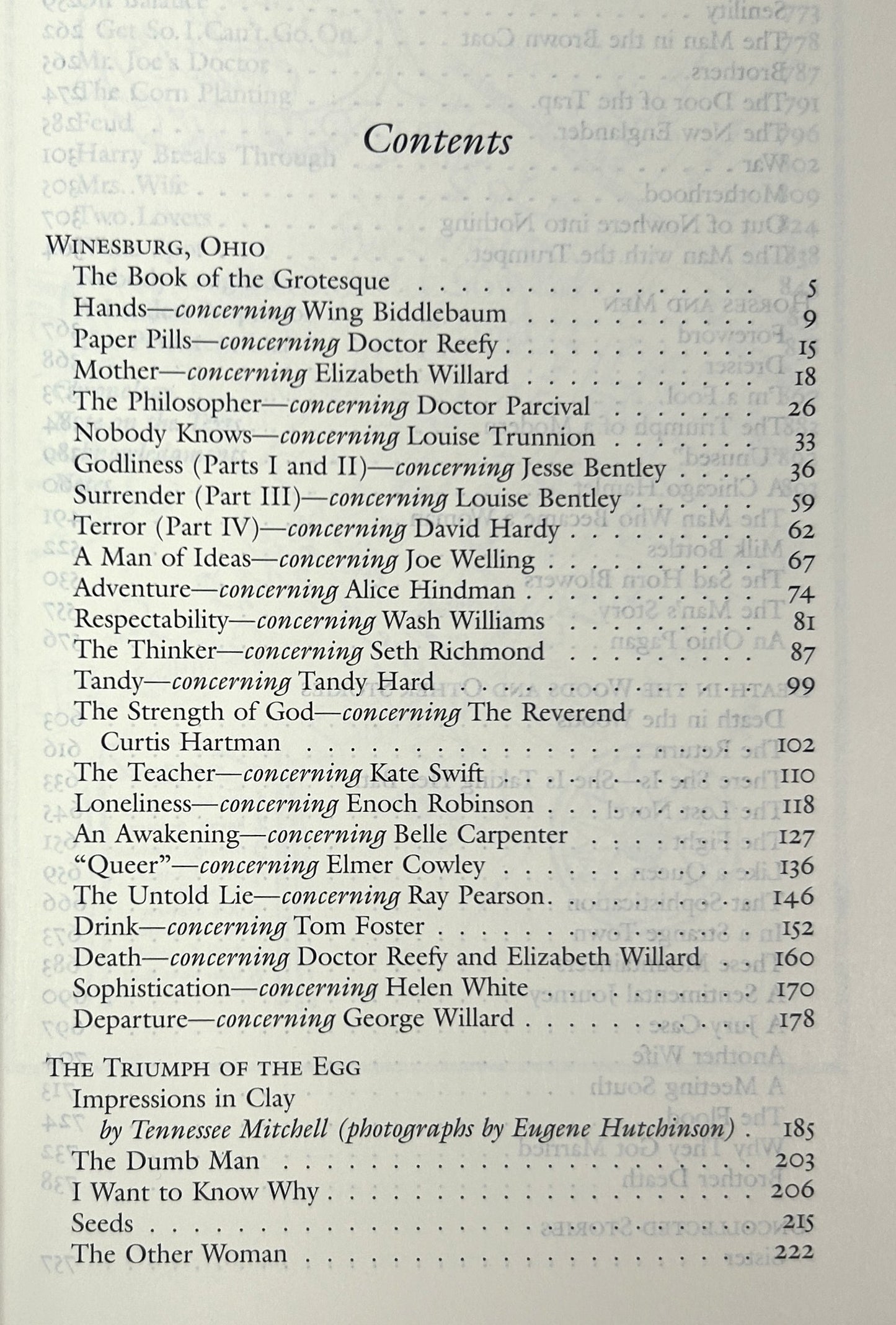 Library of America: Sherwood Anderson Collected Stories 2012