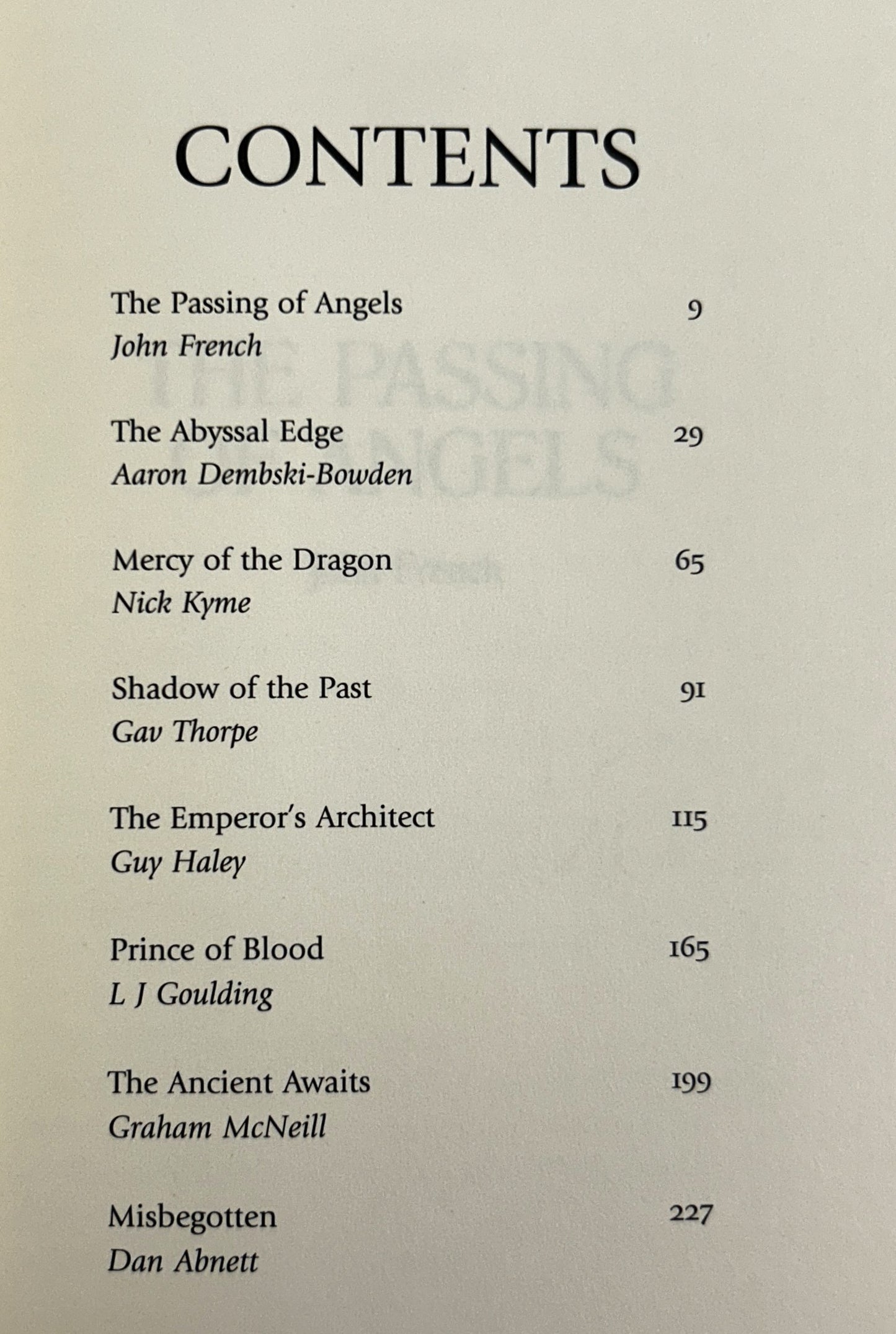 Warhammer 40000: Sons of the Emperor an Anthology (Horus Heresy: Primarchs) 2018