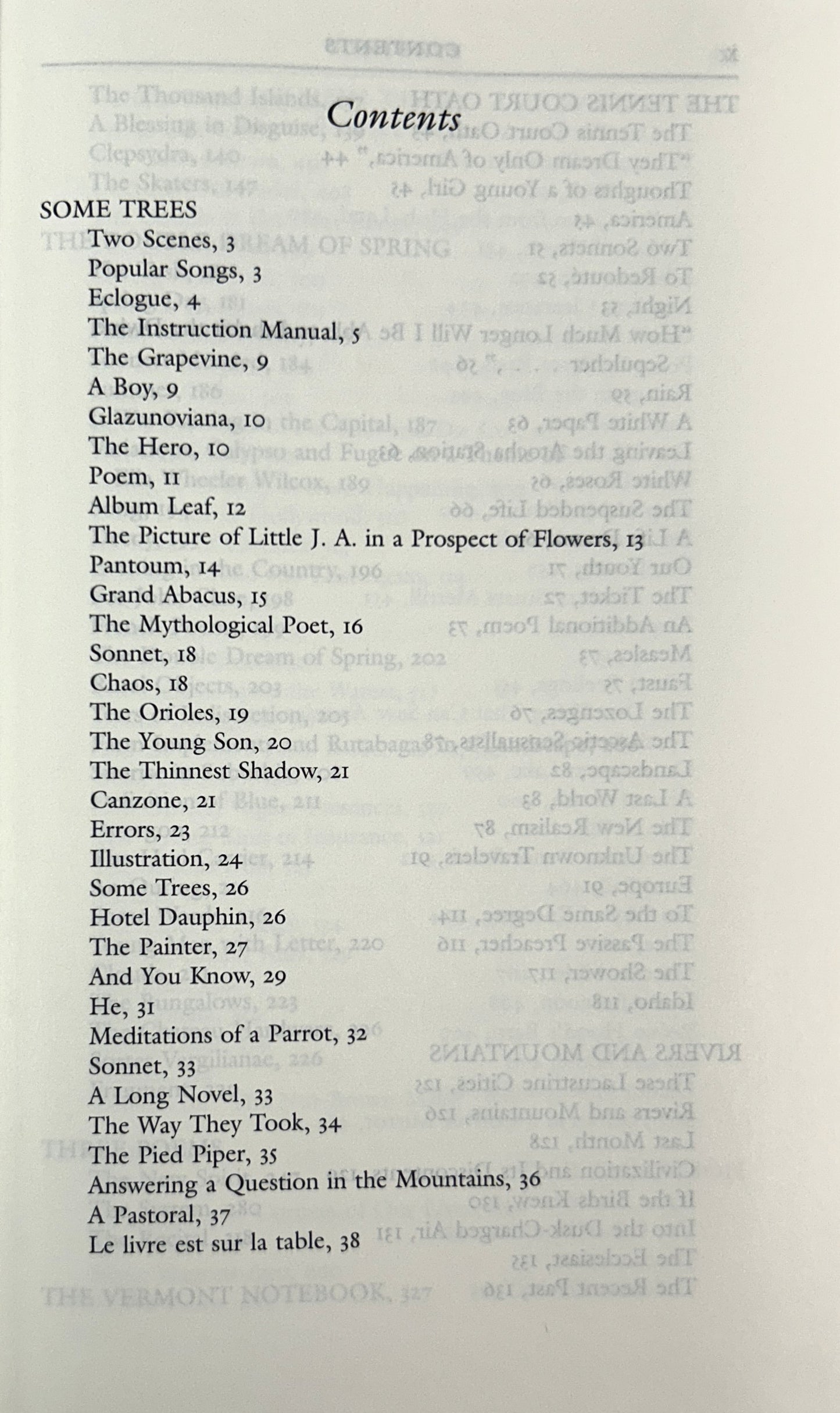 Library of America: John Ashbery Collected Poems 1956-1987