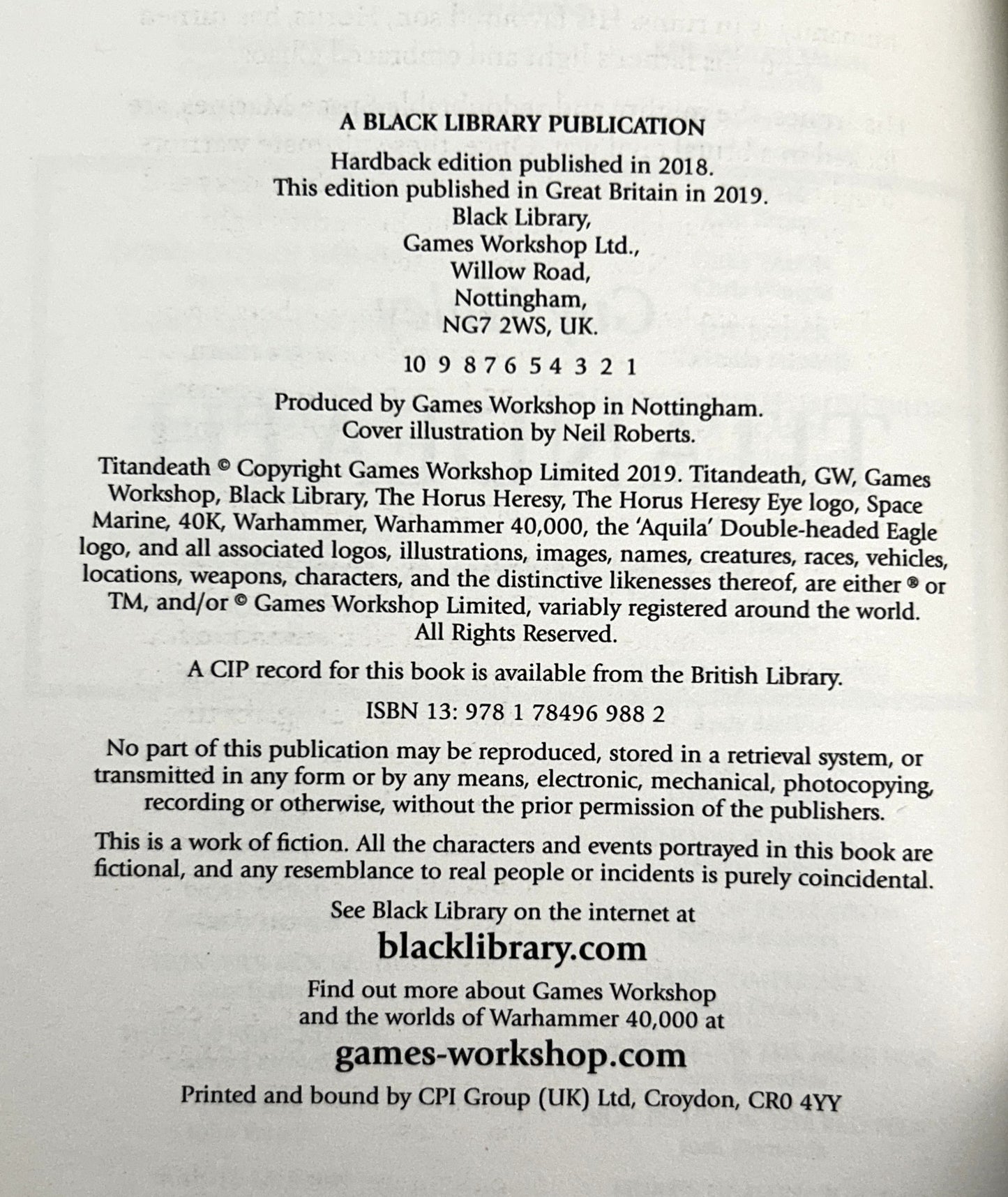 Warhammer 40000: Titandeath the God-Machines Cometh (Horus Heresy) by Guy Haley 2019