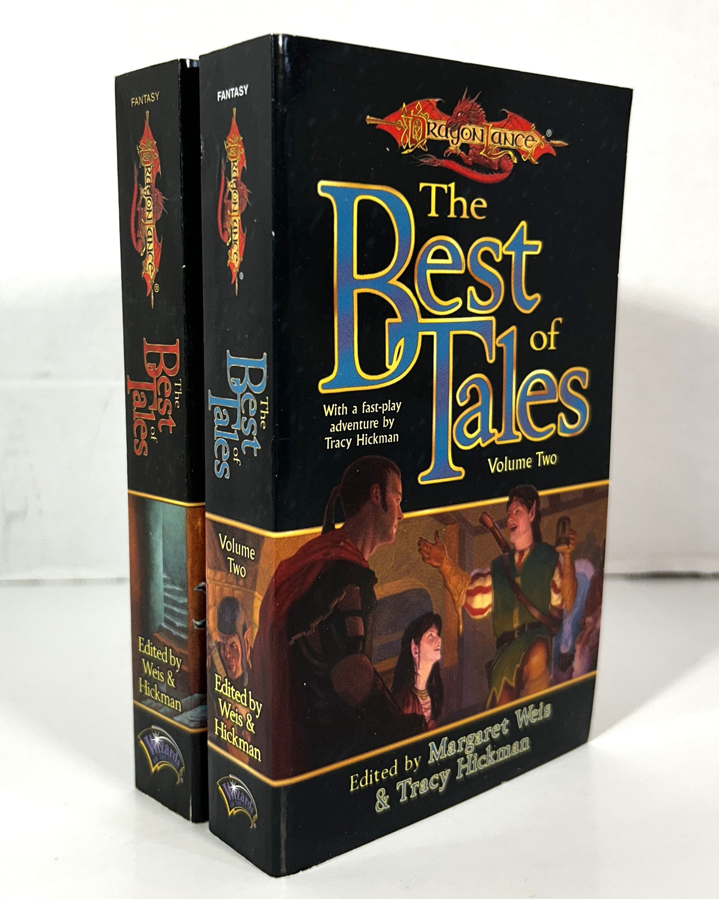 Dragonlance: Set of 2 The Best of Tales edited by Margaret Weis & Tracy Hickman 2000-2001