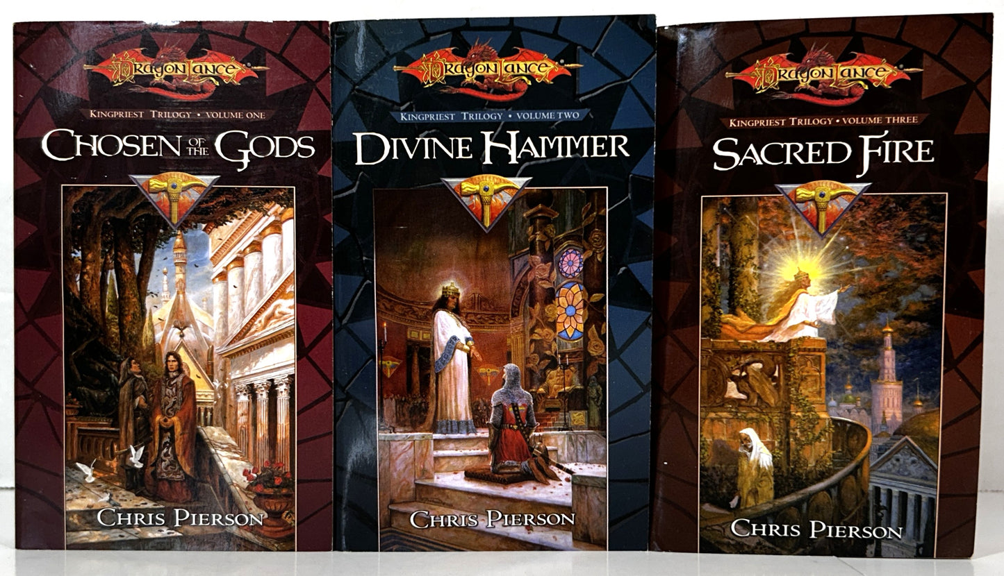 Dragonlance: The Kingpriest Trilogy by Chris Pierson 2001-2003 1st Printings