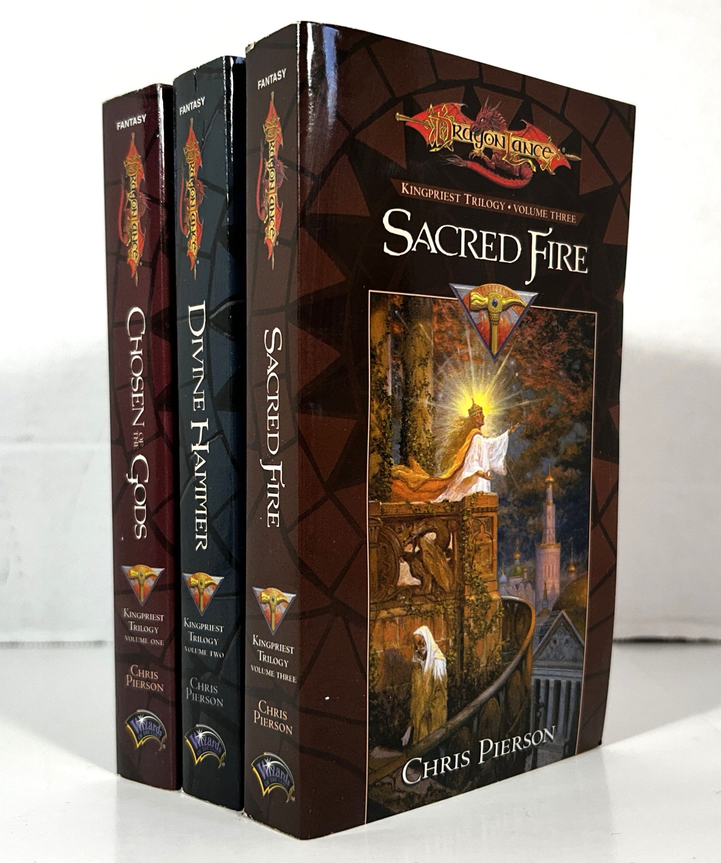 Dragonlance: The Kingpriest Trilogy by Chris Pierson 2001-2003 1st Printings