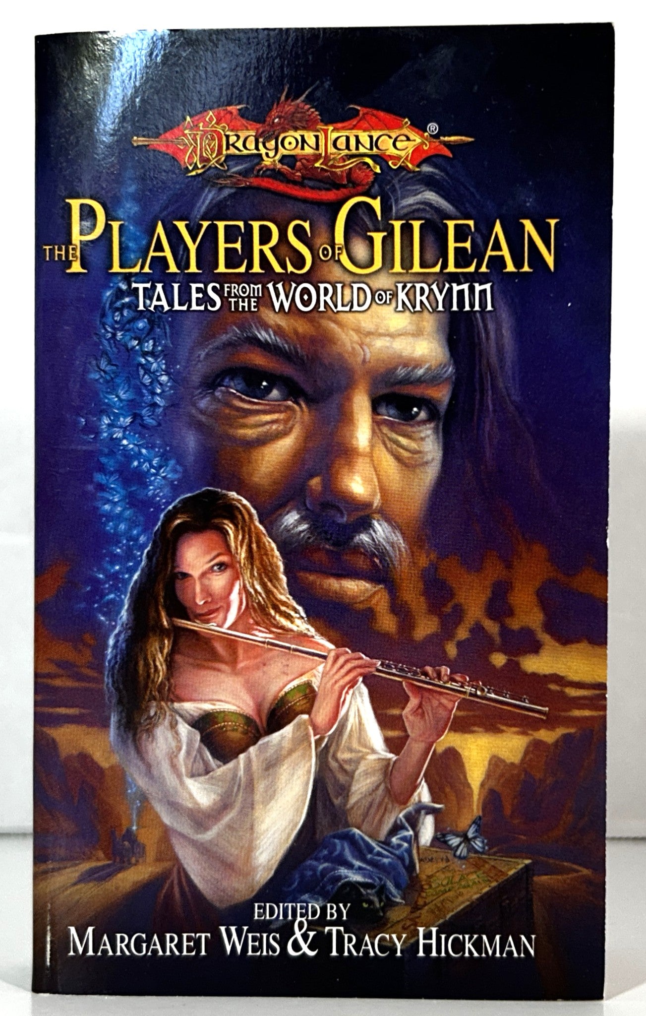 Dragonlance: The Players of Gilean (Tales from the World of Krynn) edited by Margaret Weise & Tracy Hickman 2003 1st Printing