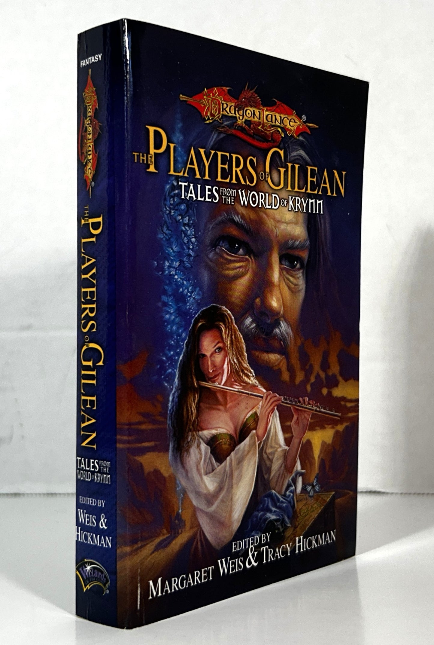 Dragonlance: The Players of Gilean (Tales from the World of Krynn) edited by Margaret Weise & Tracy Hickman 2003 1st Printing