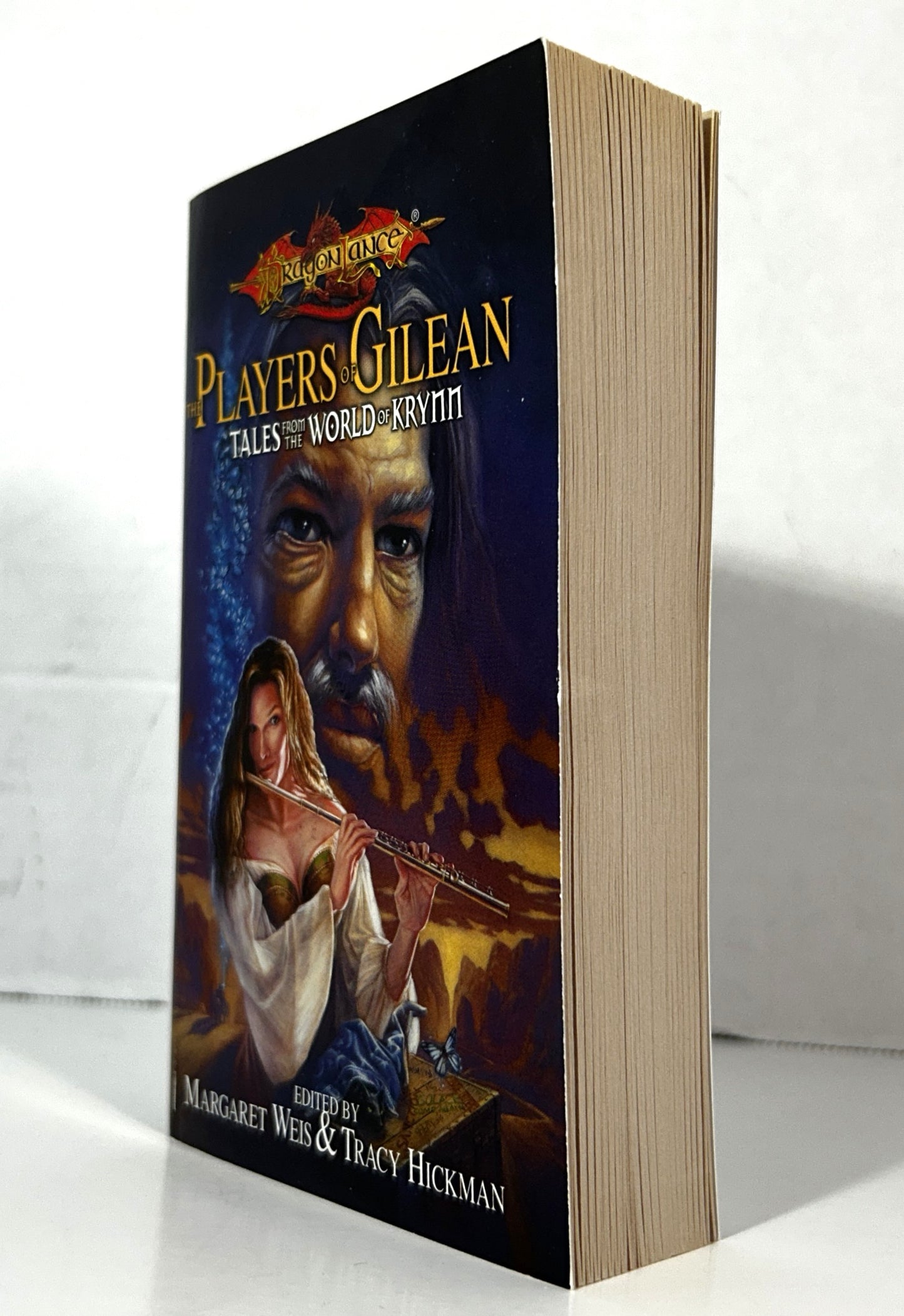 Dragonlance: The Players of Gilean (Tales from the World of Krynn) edited by Margaret Weise & Tracy Hickman 2003 1st Printing