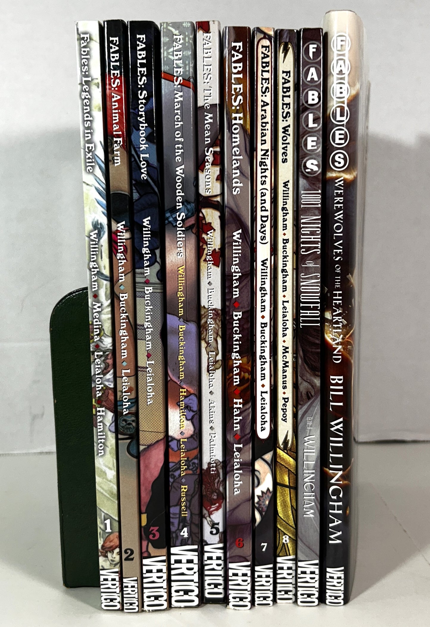 Set of 10 Fables by Bill Willingham 2006-2012