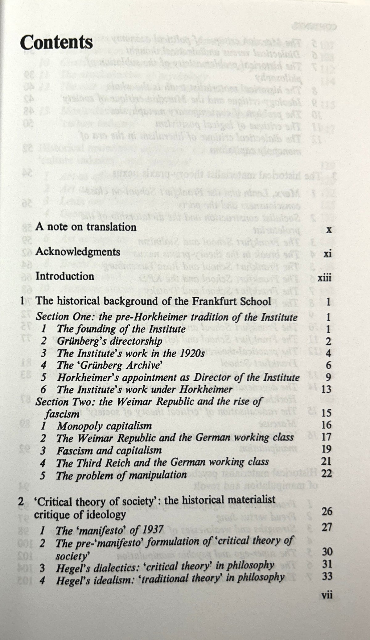 Origin and Significance of the Frankfurt School: A Marxist Perspective by Phil Slater 2015