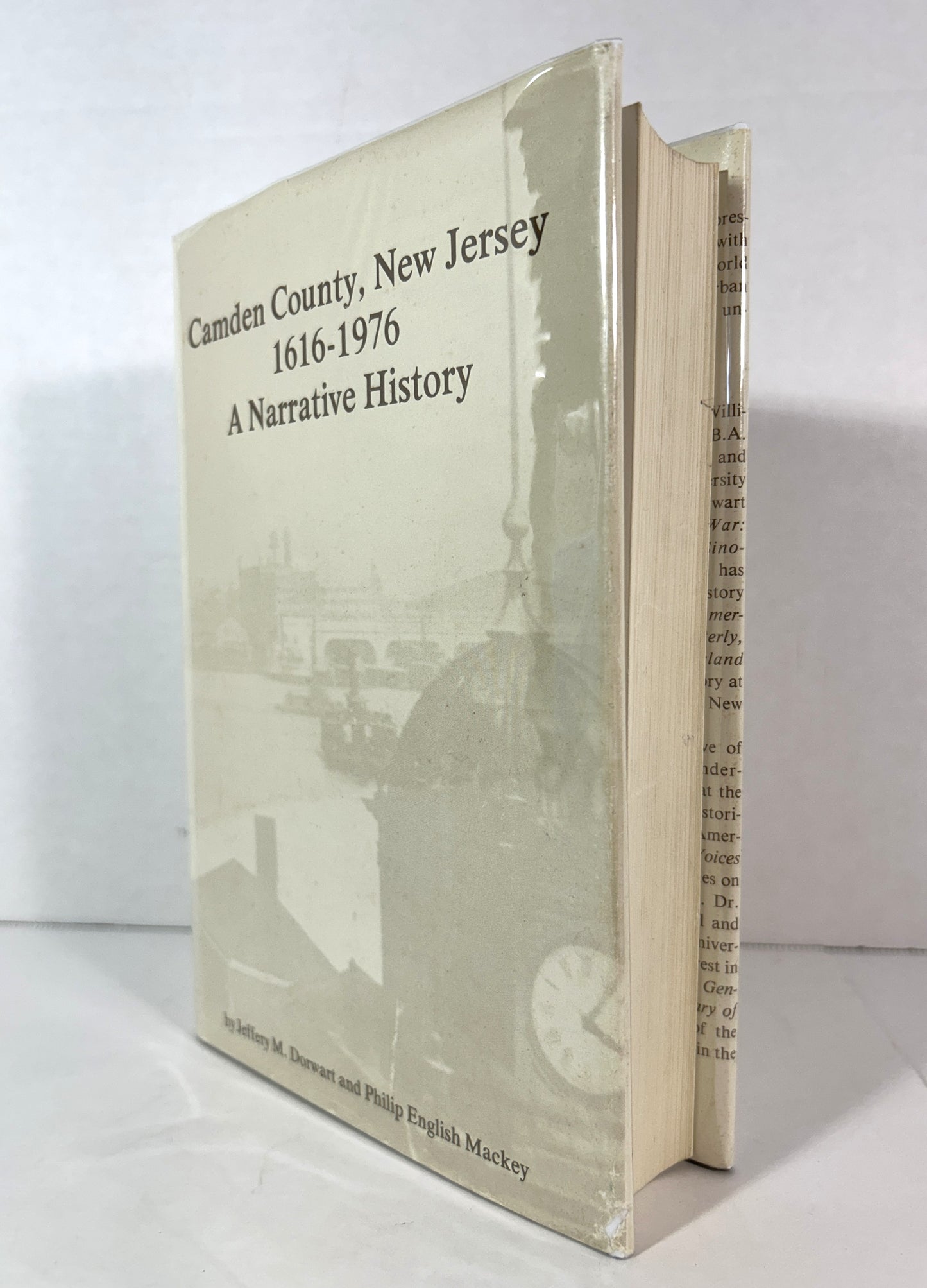 Camden County, New Jersey 1616-1976 A Narrative History by Jeffrey Dorwart & Philip English Mackey 1976