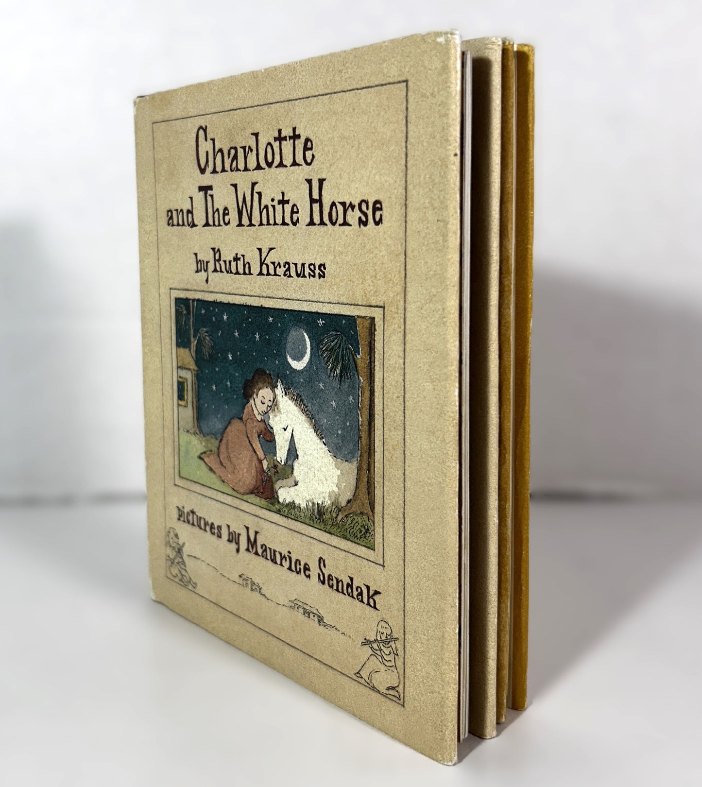 Set of 2 Ruth Krauss Stories Illus by Maurice Sendak circa 1980s Reprints