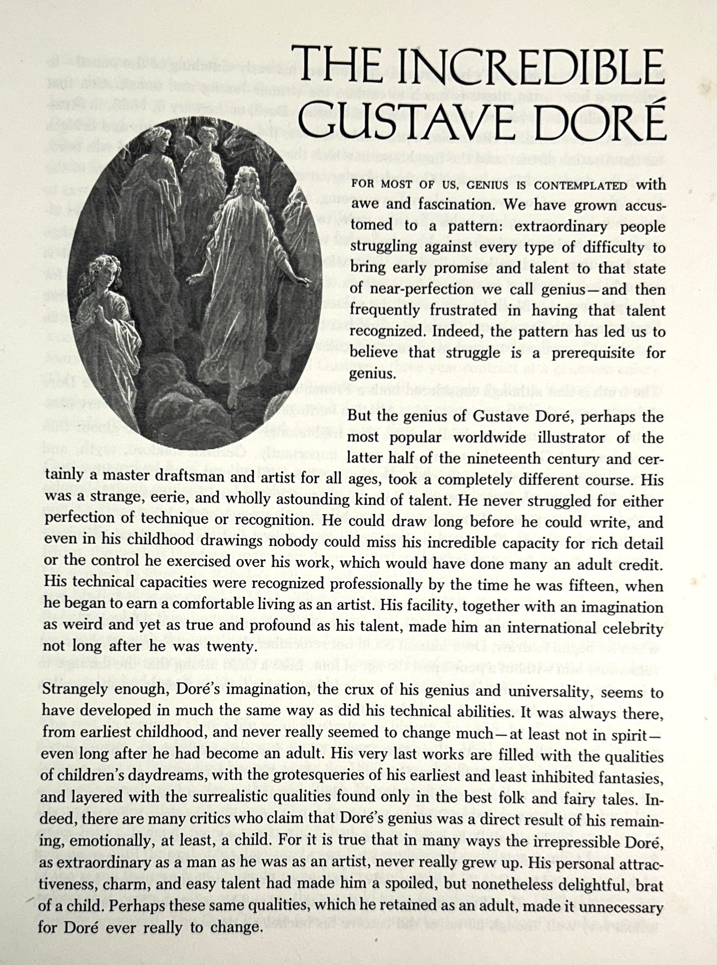 A Dore Treasury: A Collection of the Best Engravings of Gustave Dore edited by James Stevens 1970