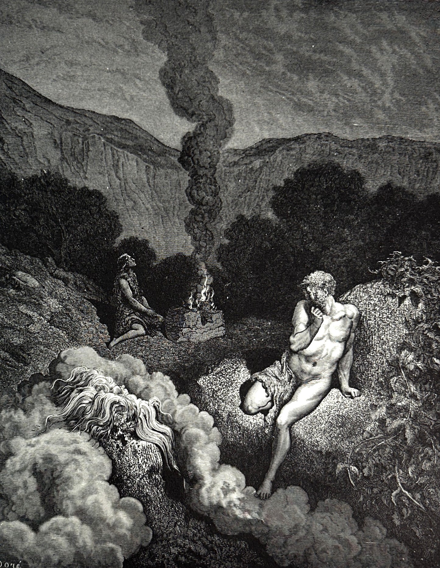 A Dore Treasury: A Collection of the Best Engravings of Gustave Dore edited by James Stevens 1970
