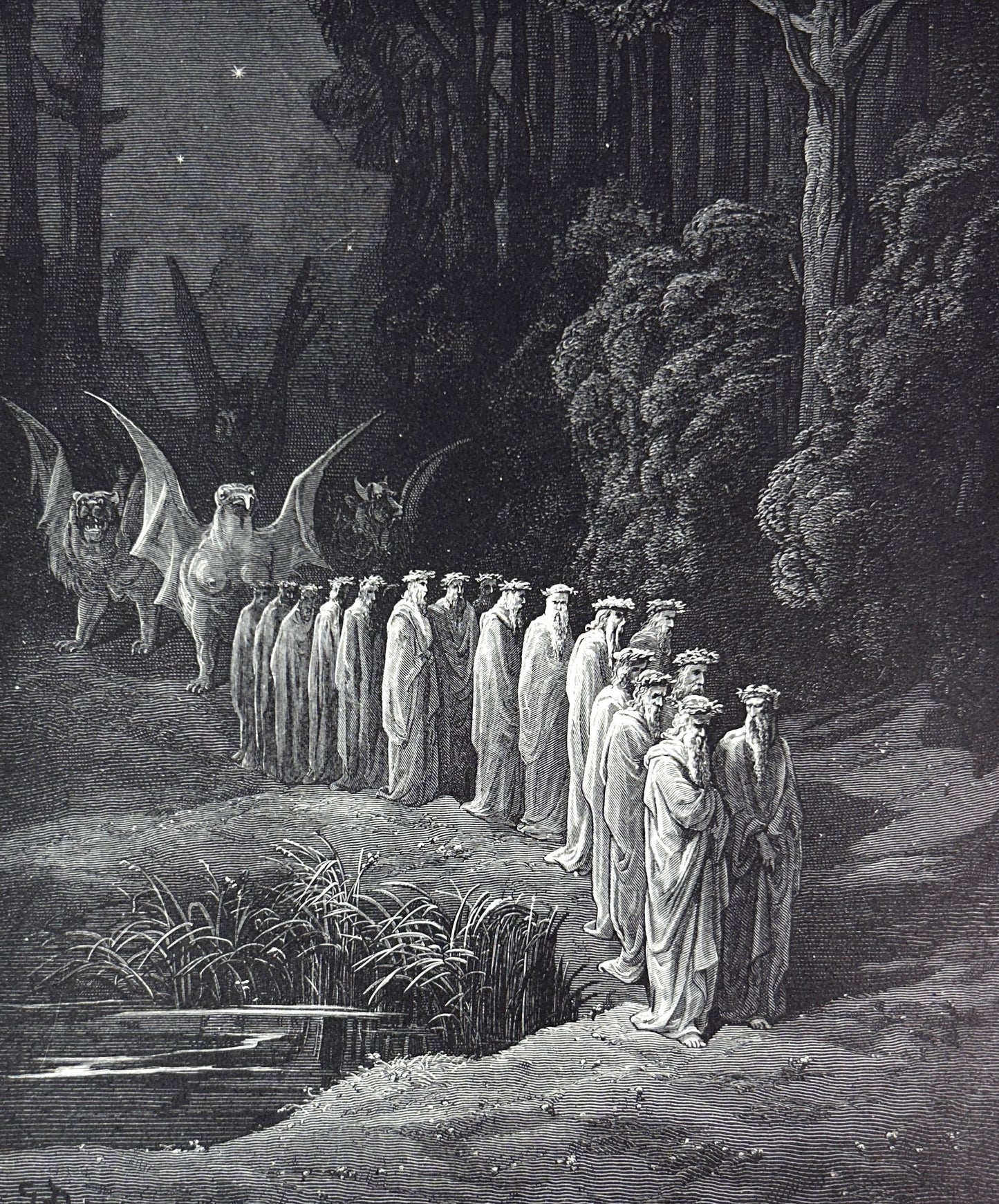 A Dore Treasury: A Collection of the Best Engravings of Gustave Dore edited by James Stevens 1970