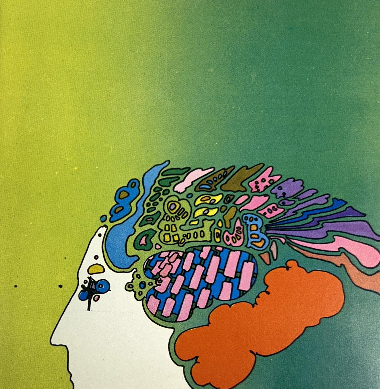 Thought with the Words of Swami Sivananda Himalayas by Peter Max 1970