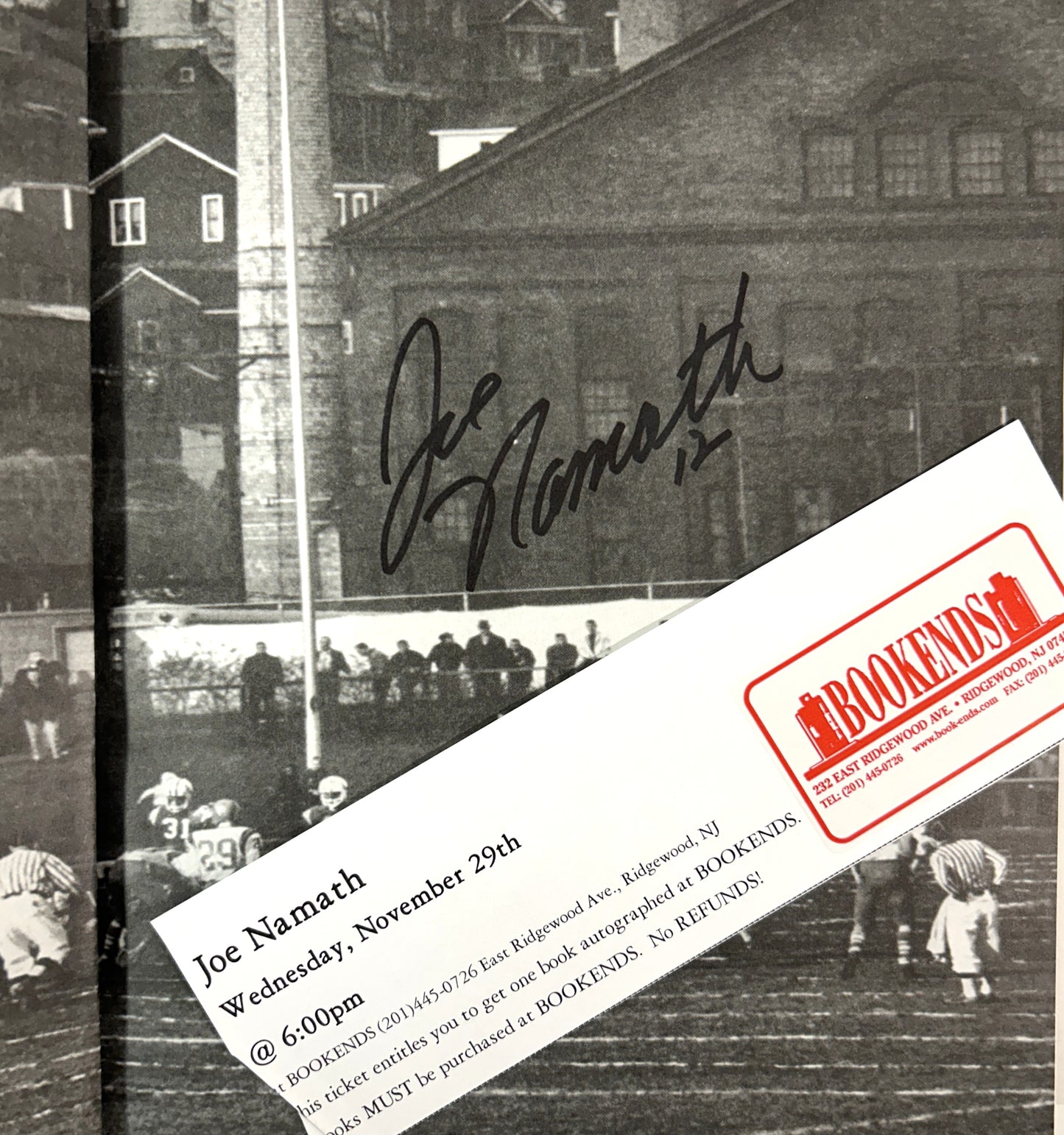 Namath by Joe Namath 2006 SIGNED 1st Edition