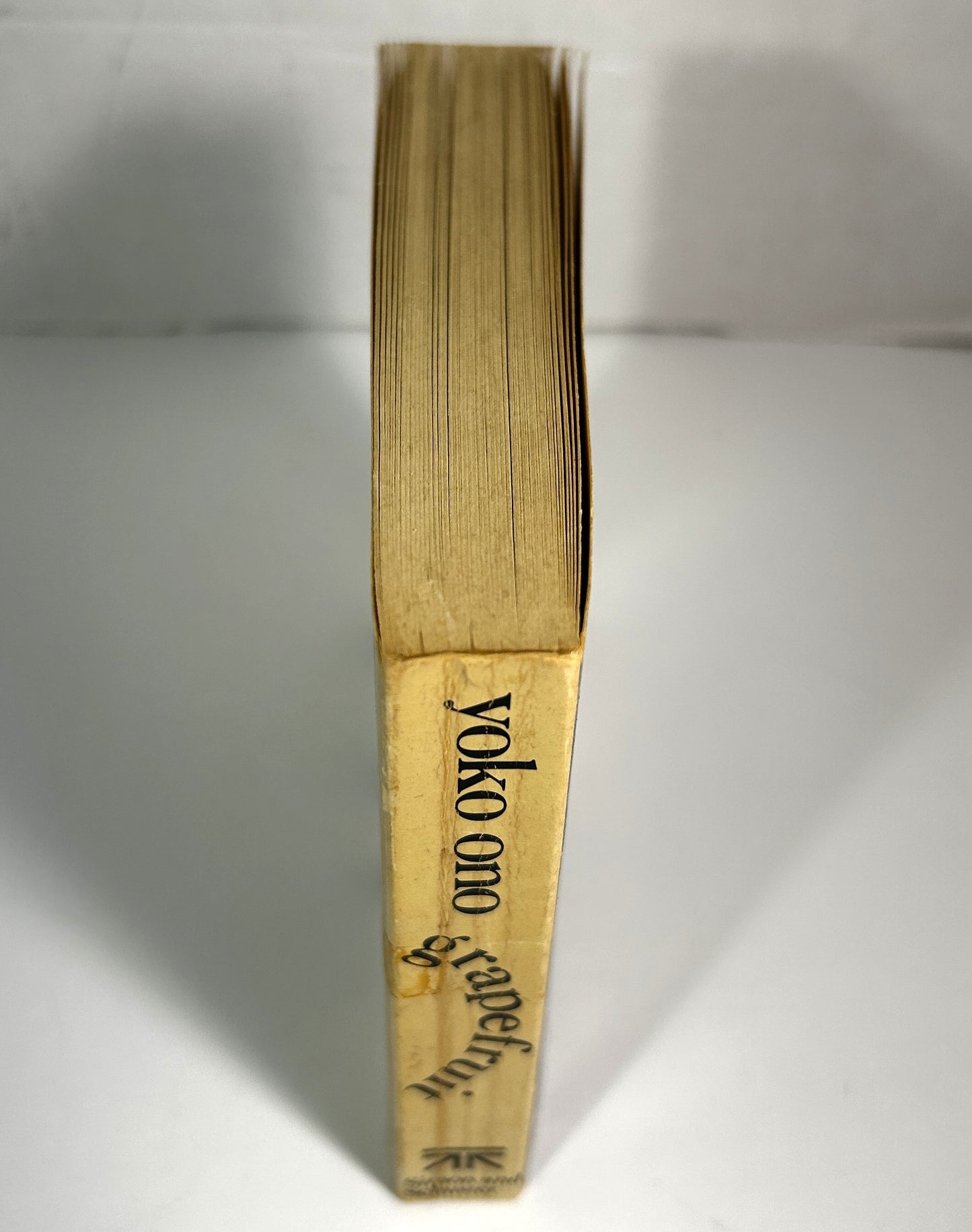 Grapefruit by Yoko Ono 1971 3rd Touchstone Printing
