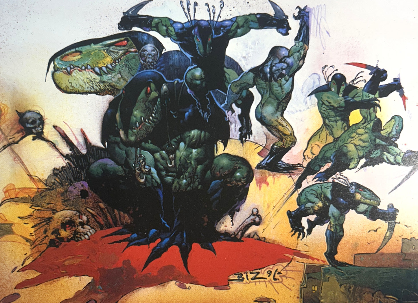 The Art of Simon Bisley by Heavy Metal 2000 SIGNED