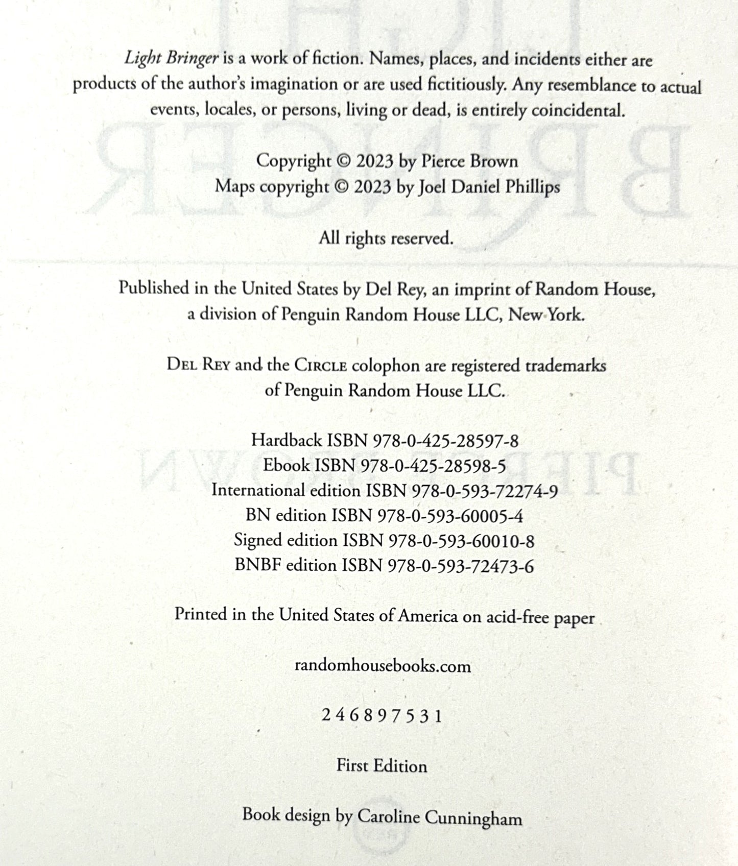 Light Bringer: A Red Rising Novel by Pierce Brown 2023