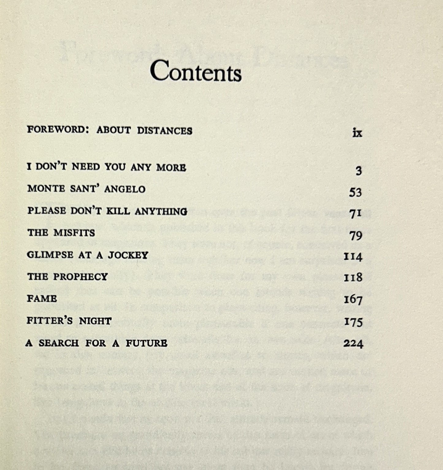 I Don't Need You Any More: Stories by Arthur Miller 1967 1st Edition