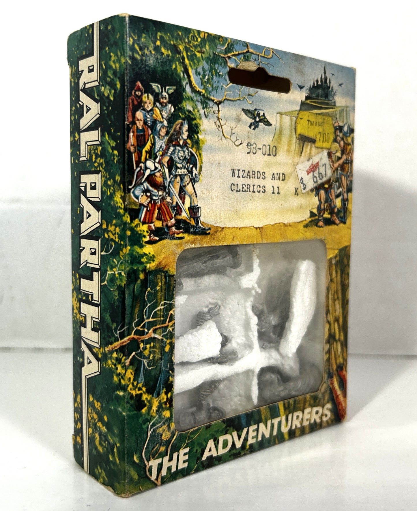 Ral Partha: The Adventurers Wizards & Clerics Miniatures UNOPENED