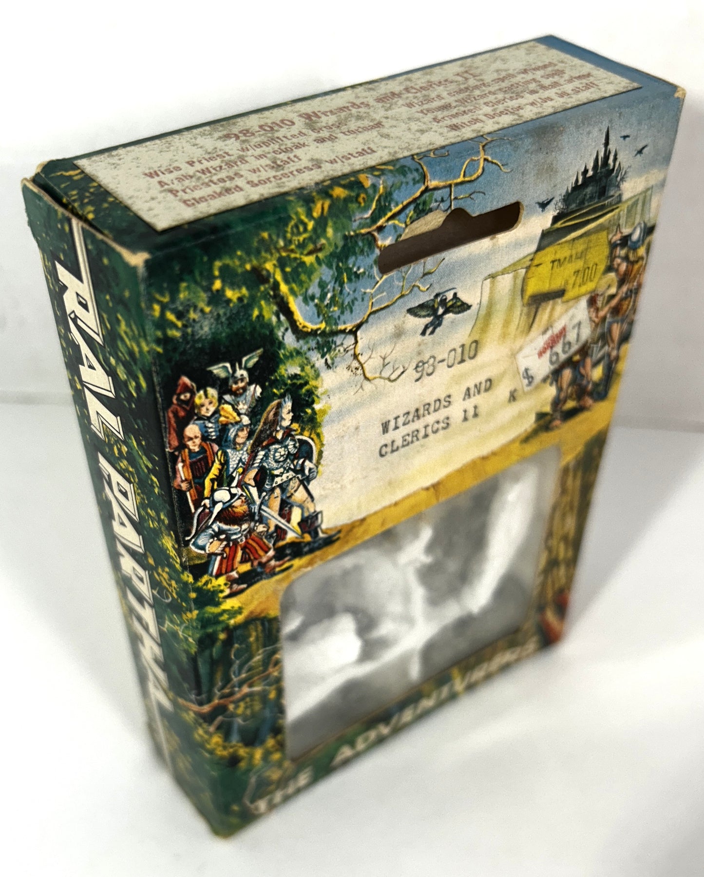 Ral Partha: The Adventurers Wizards & Clerics Miniatures UNOPENED