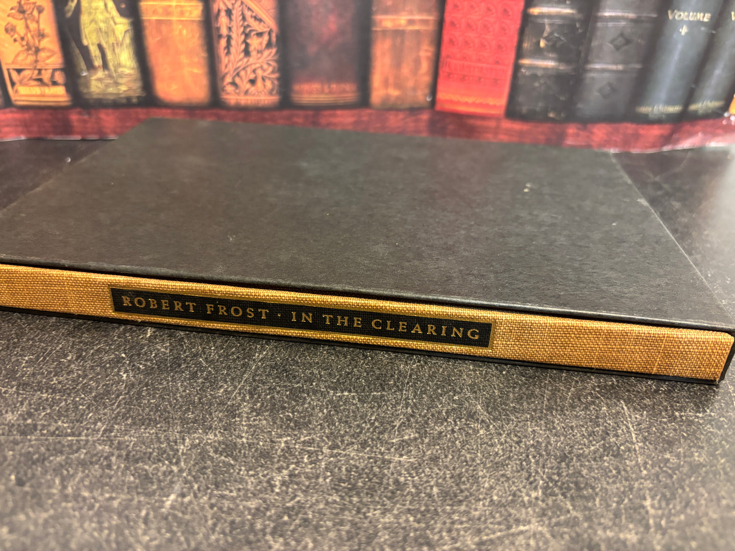 Robert Frost: In the Clearing 1962 HB Slipcase SIGNED Limited Edition #1338