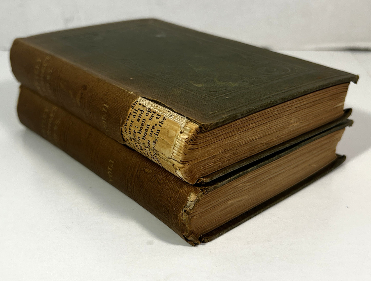 Set of 2 Poems by Hartley Coleridge 1851 2nd Edition