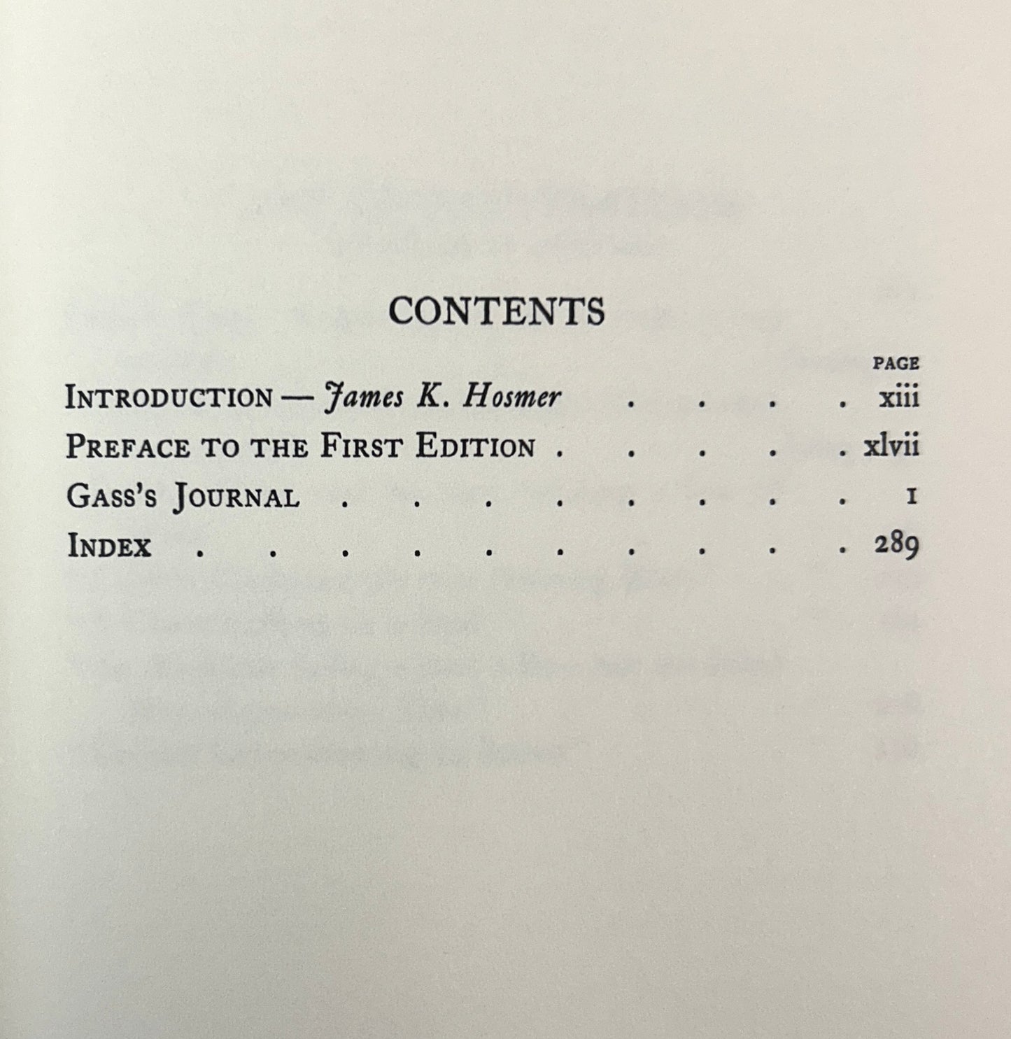 Gass's Journal of the Lewis & Clark Expedition by Patrick Gass 1999 Reprint