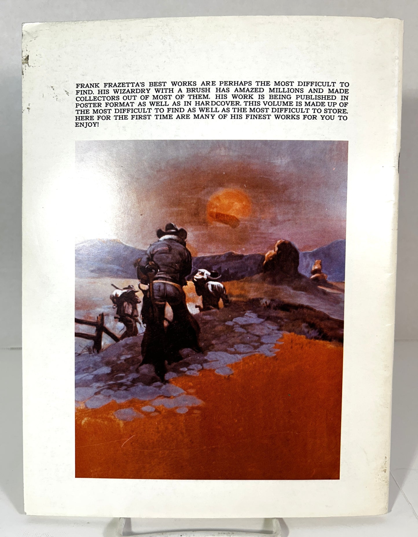 The Rare Frazetta introduction by Dan Pipp 1975
