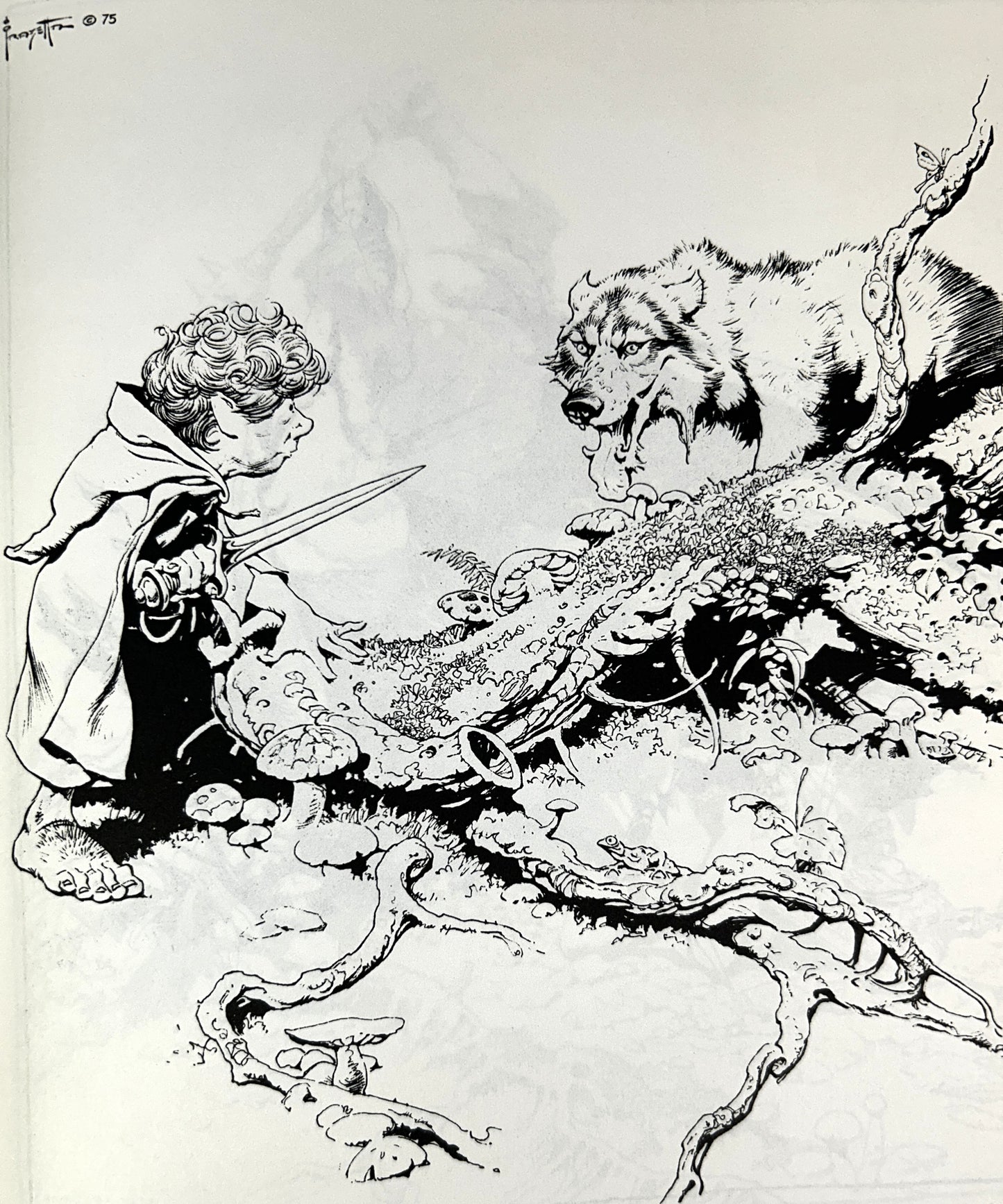The Rare Frazetta introduction by Dan Pipp 1975