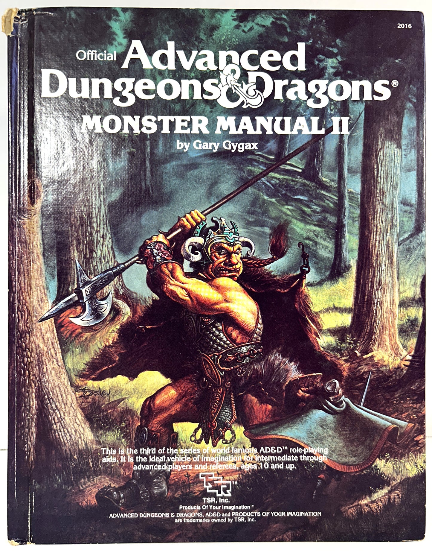 Official Advanced Dungeons & Dragons: Monster Manual II by Gary Gyax 1983