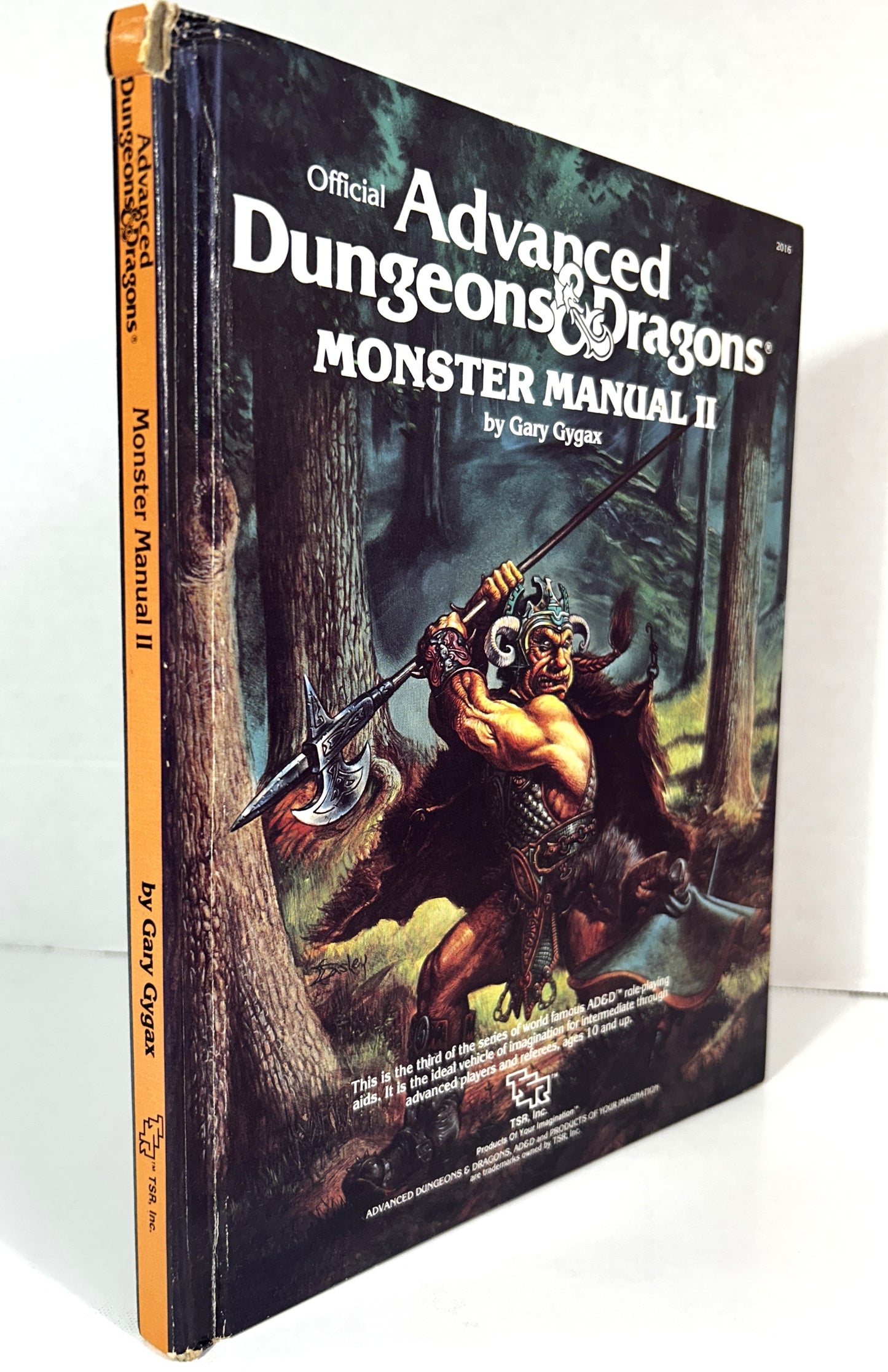 Official Advanced Dungeons & Dragons: Monster Manual II by Gary Gyax 1983