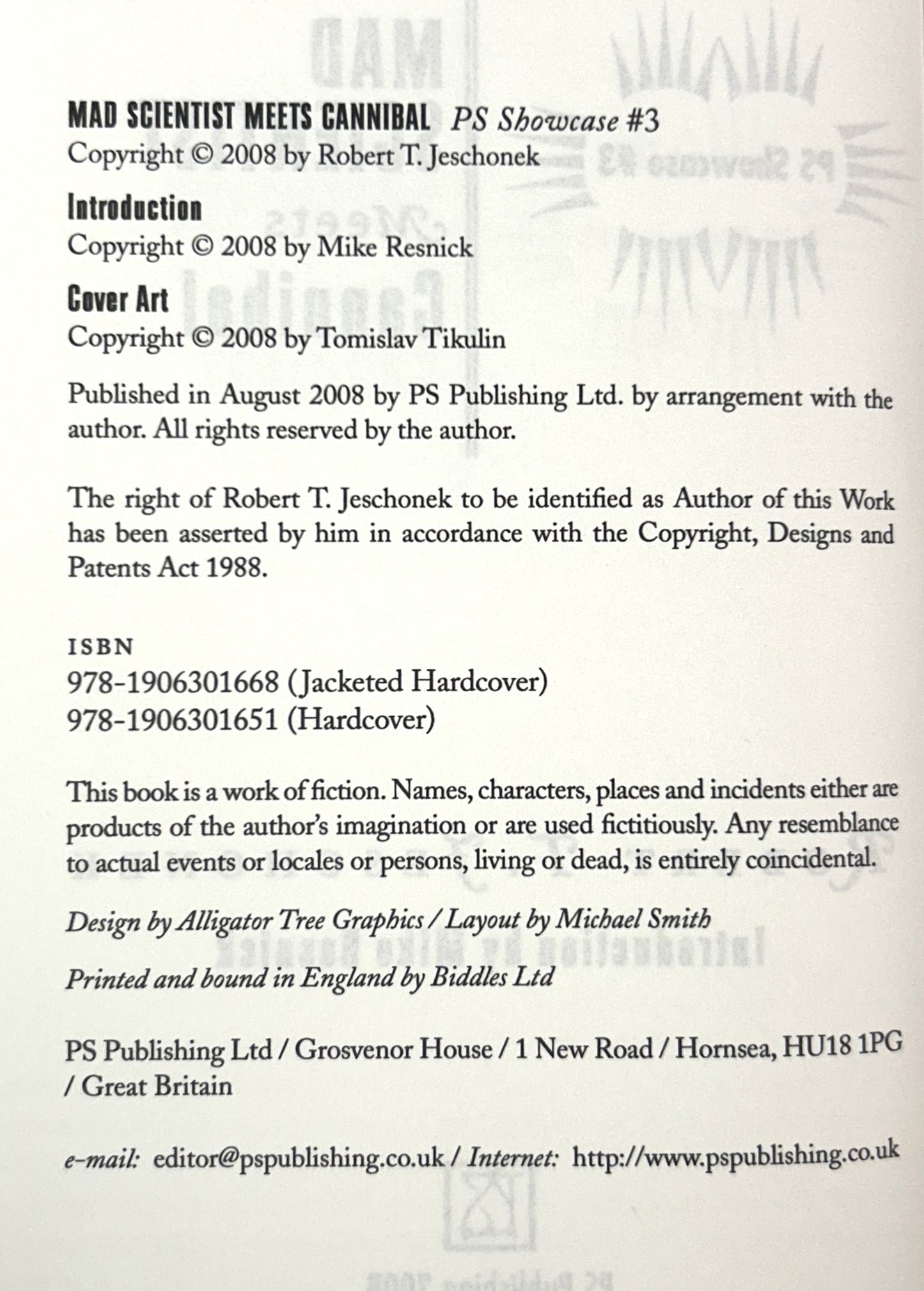 Set of 2 PS Showcase Books by Robert T Jeschonek & Douglas Smith SIGNED Limited Editions