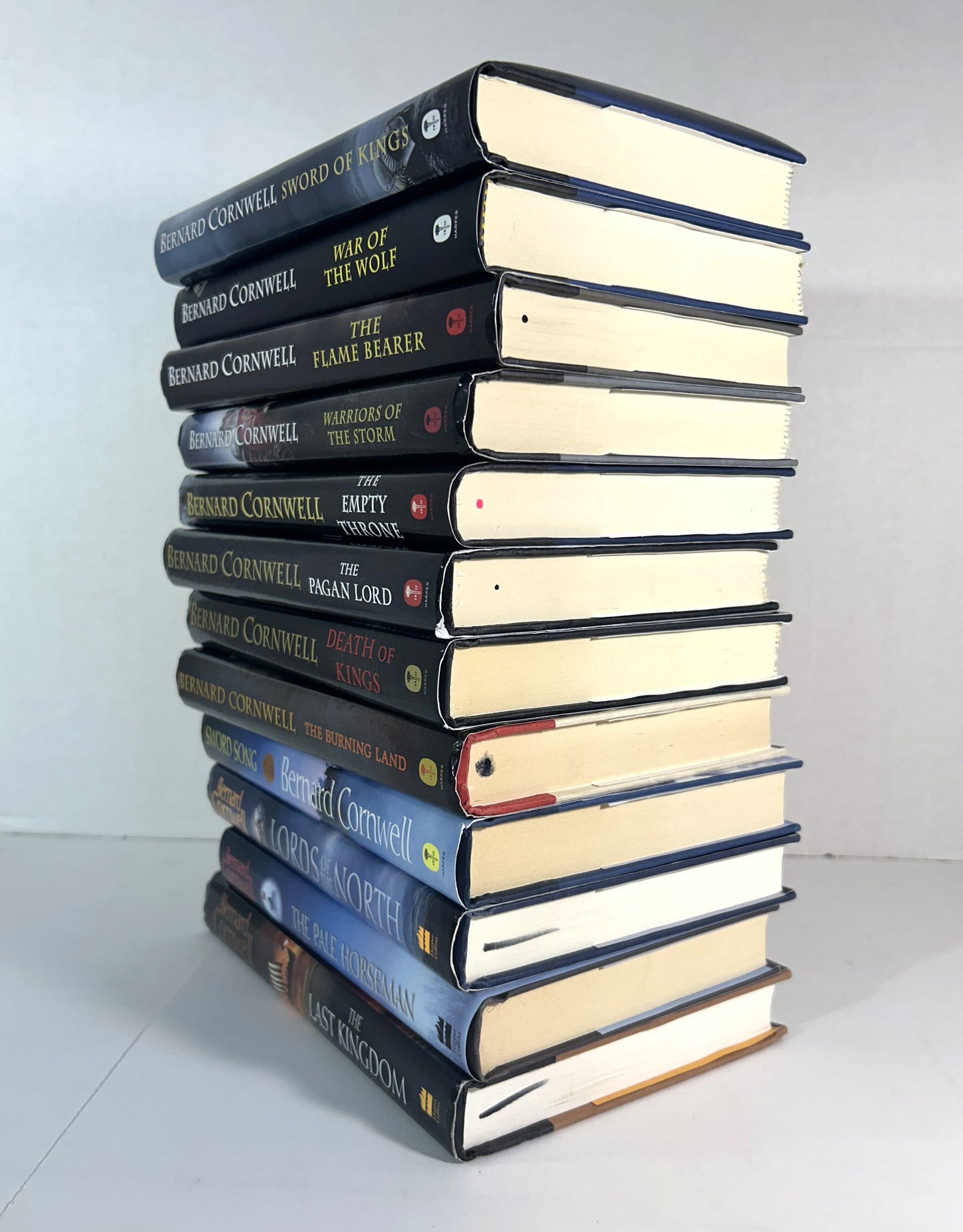 Set of 12 The Last Kingdom by Bernard Cornwell 2005-2019