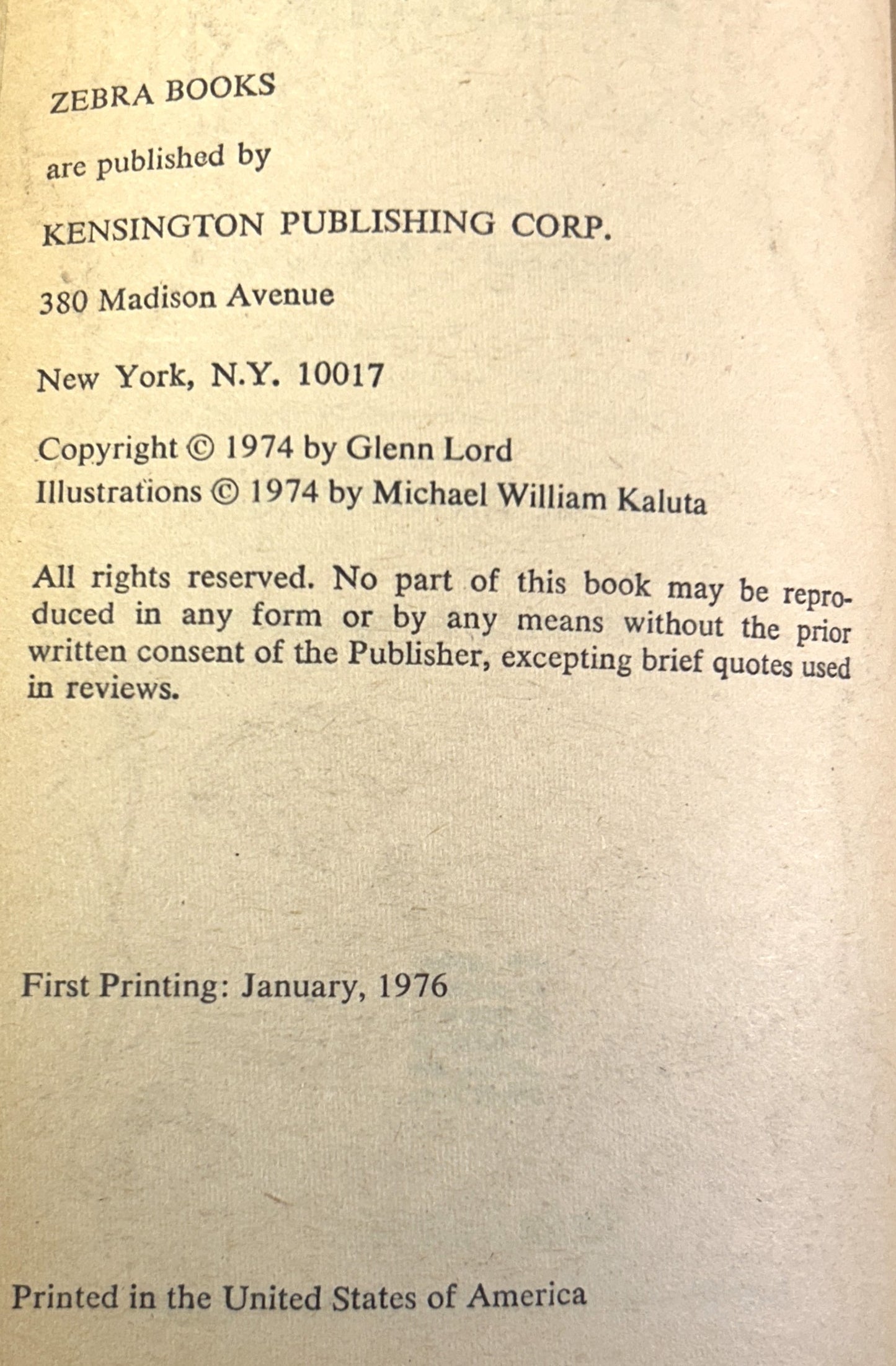 Set of 11 Conan/Robert E. Howard Zebra Paperbacks circa 1970s